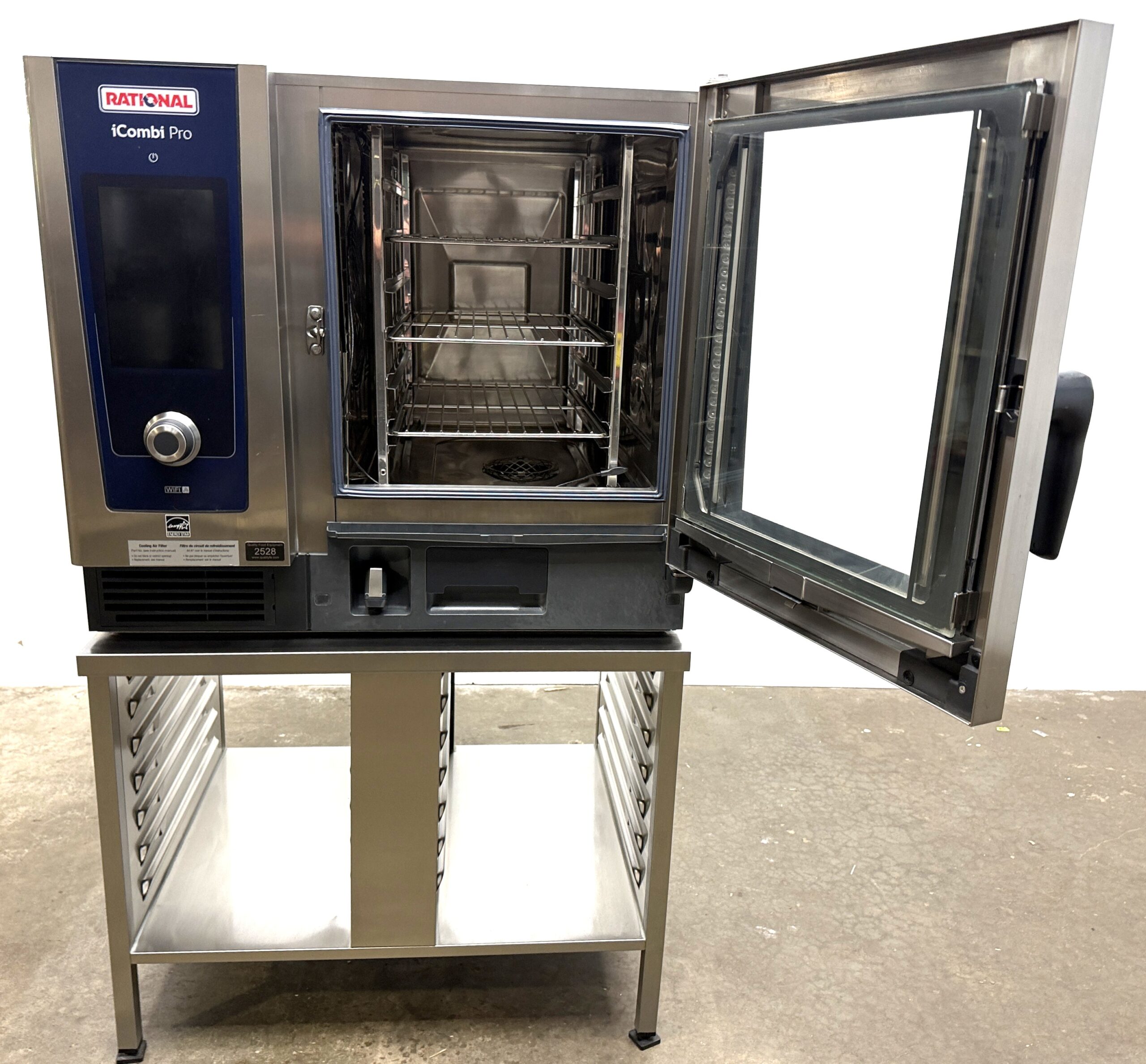 Rational IcombiPro, 6 Pan, Half Size, Electric Combi Oven w/ Stand Refurbished w/Warranty - Image 6