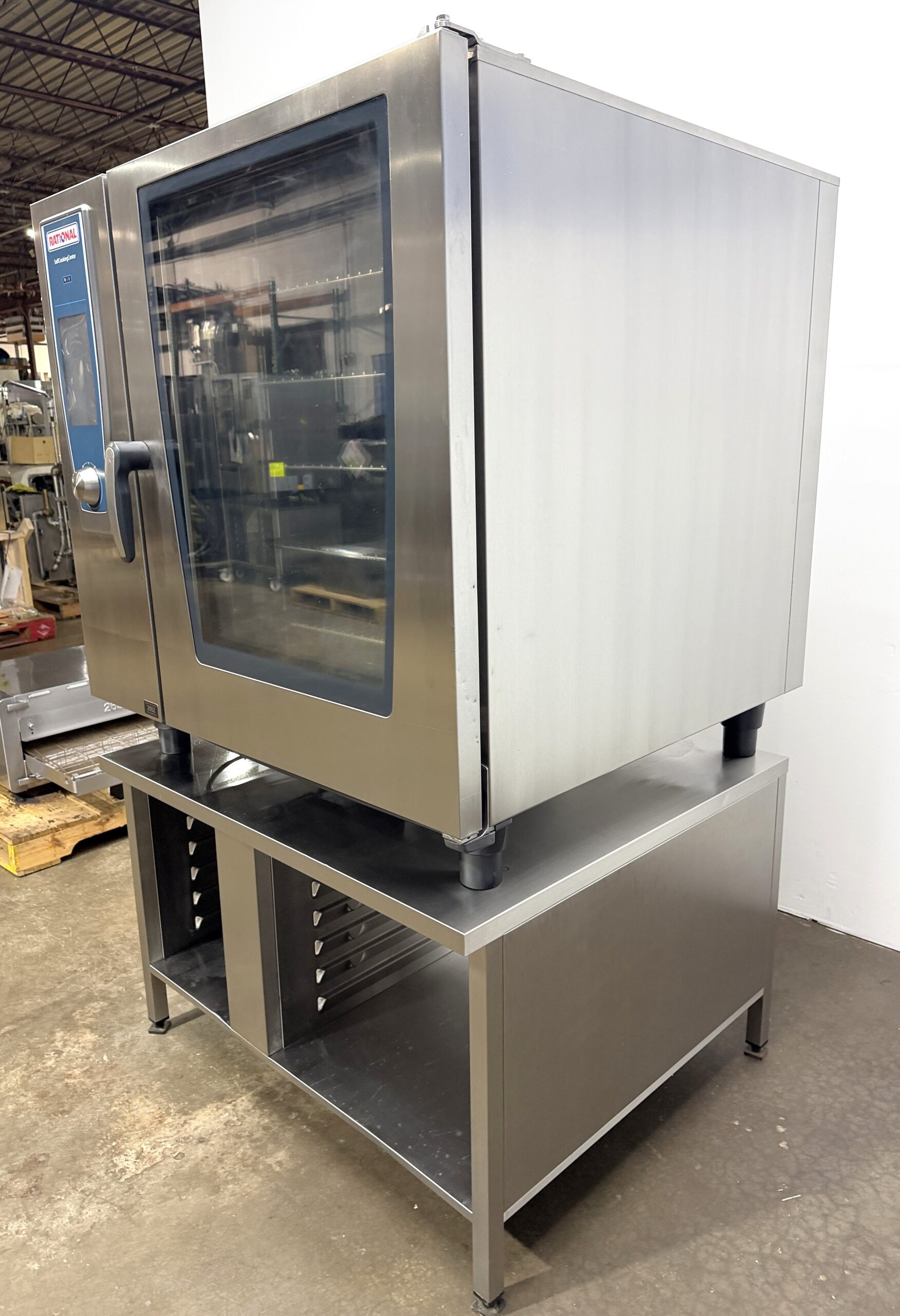 Rational (SCCWE102G) 10 pan/FULL size Natural Gas Combi Oven w/ STAND (Refurbished w/Warranty) - Image 13