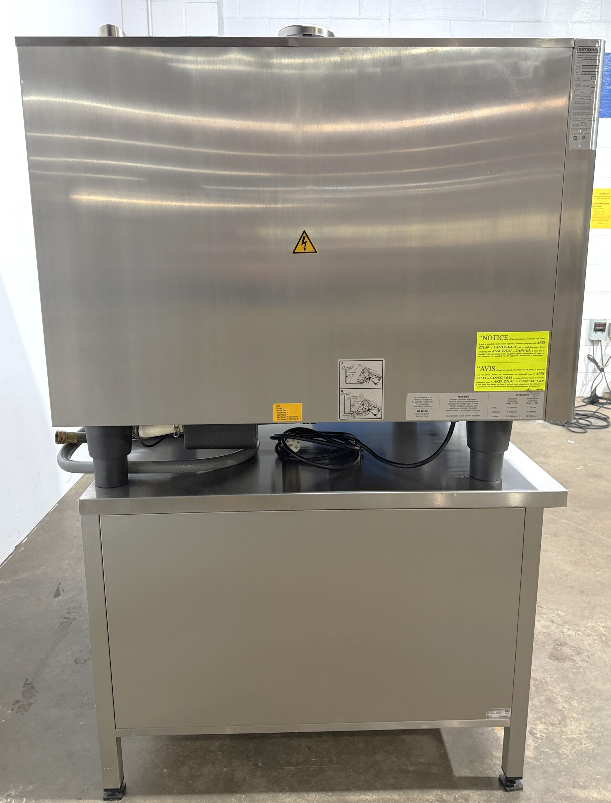 Rational SCCWE62G, 6 Pan, Full Size, Natural Gas Combi Oven (refurbished w/WARRANTY) - Image 10