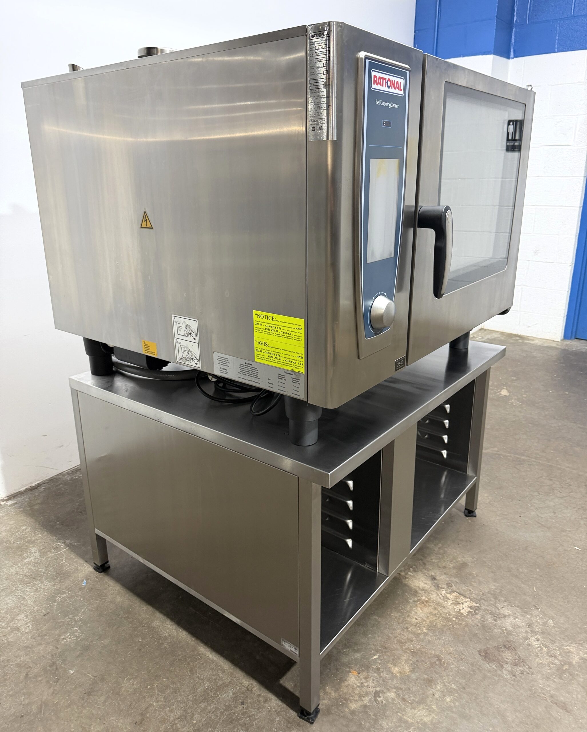 Rational SCCWE62G, 6 Pan, Full Size, Natural Gas Combi Oven (refurbished w/WARRANTY) - Image 8