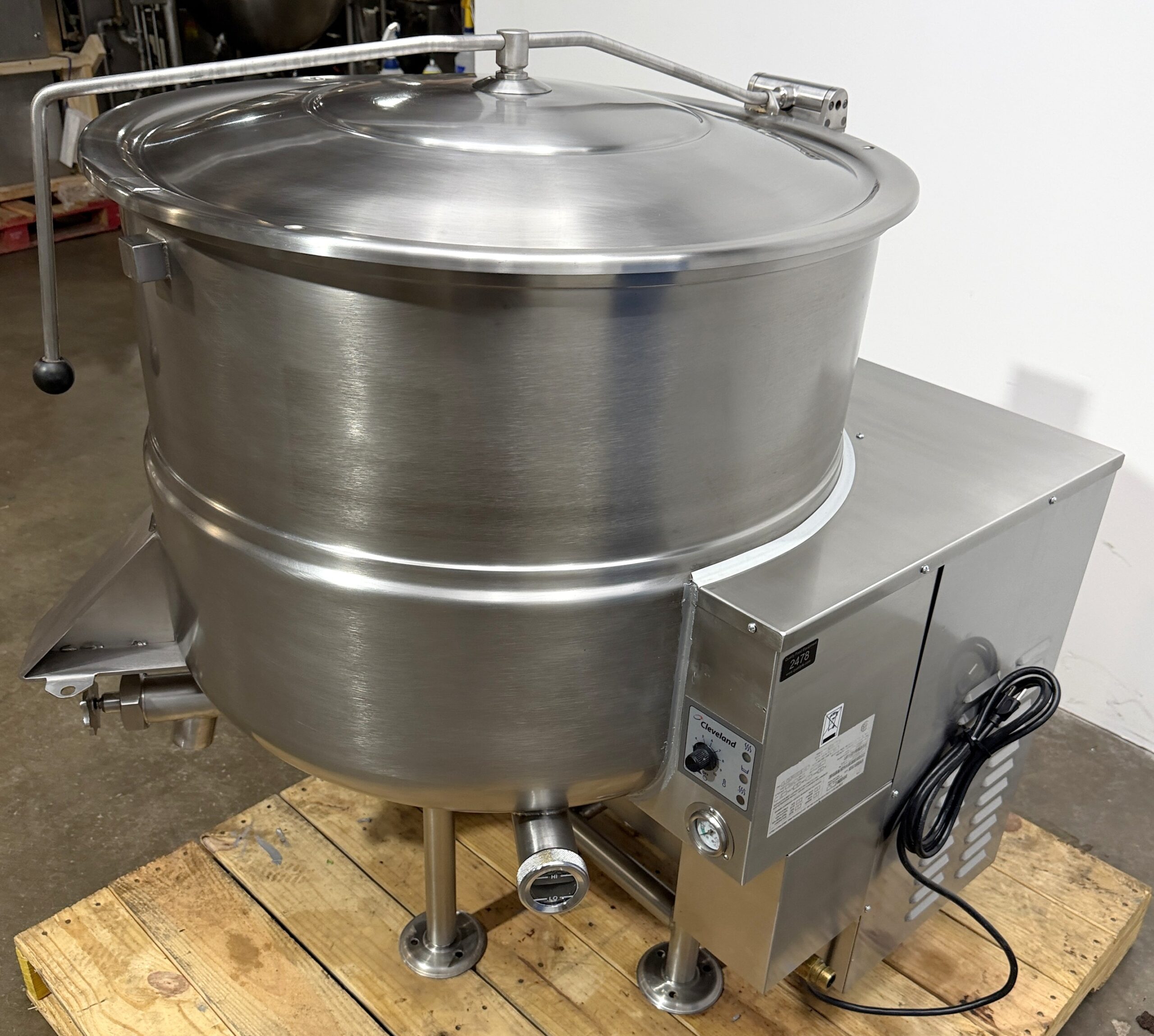 Cleveland KGL-60 (60) Gallon Nat Gas, Stationary Kettle (Refurbished w/WARRANTY) - Image 16