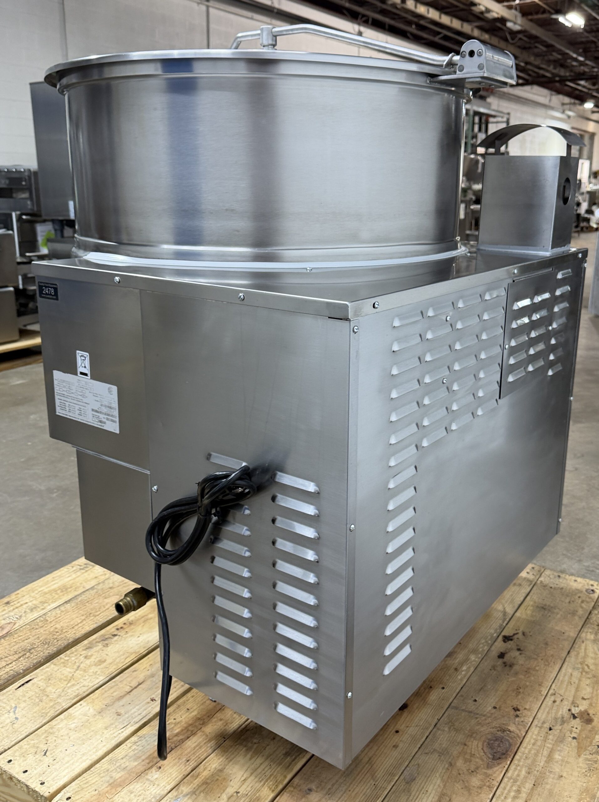 Cleveland KGL-60 (60) Gallon Nat Gas, Stationary Kettle (Refurbished w/WARRANTY) - Image 14