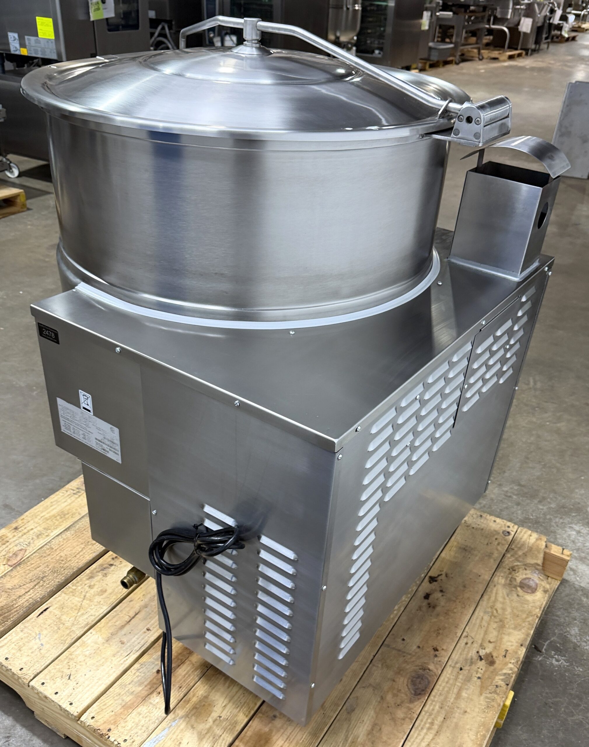 Cleveland KGL-60 (60) Gallon Nat Gas, Stationary Kettle (Refurbished w/WARRANTY) - Image 13