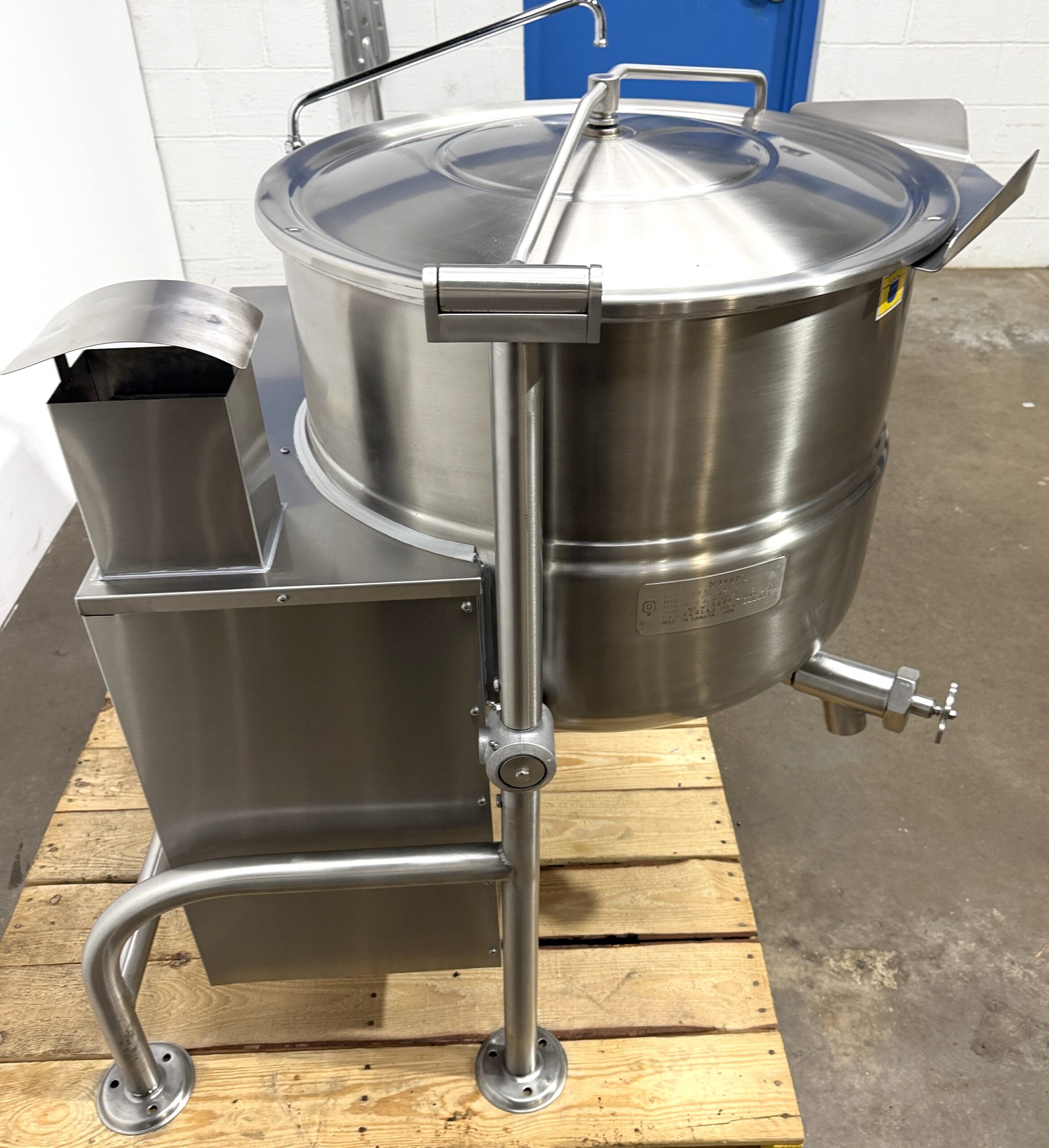Cleveland KGL-40T (40 GAL ) Nat. Gas, Tilt Kettle (Refurbished w/WARRANTY) - Image 13