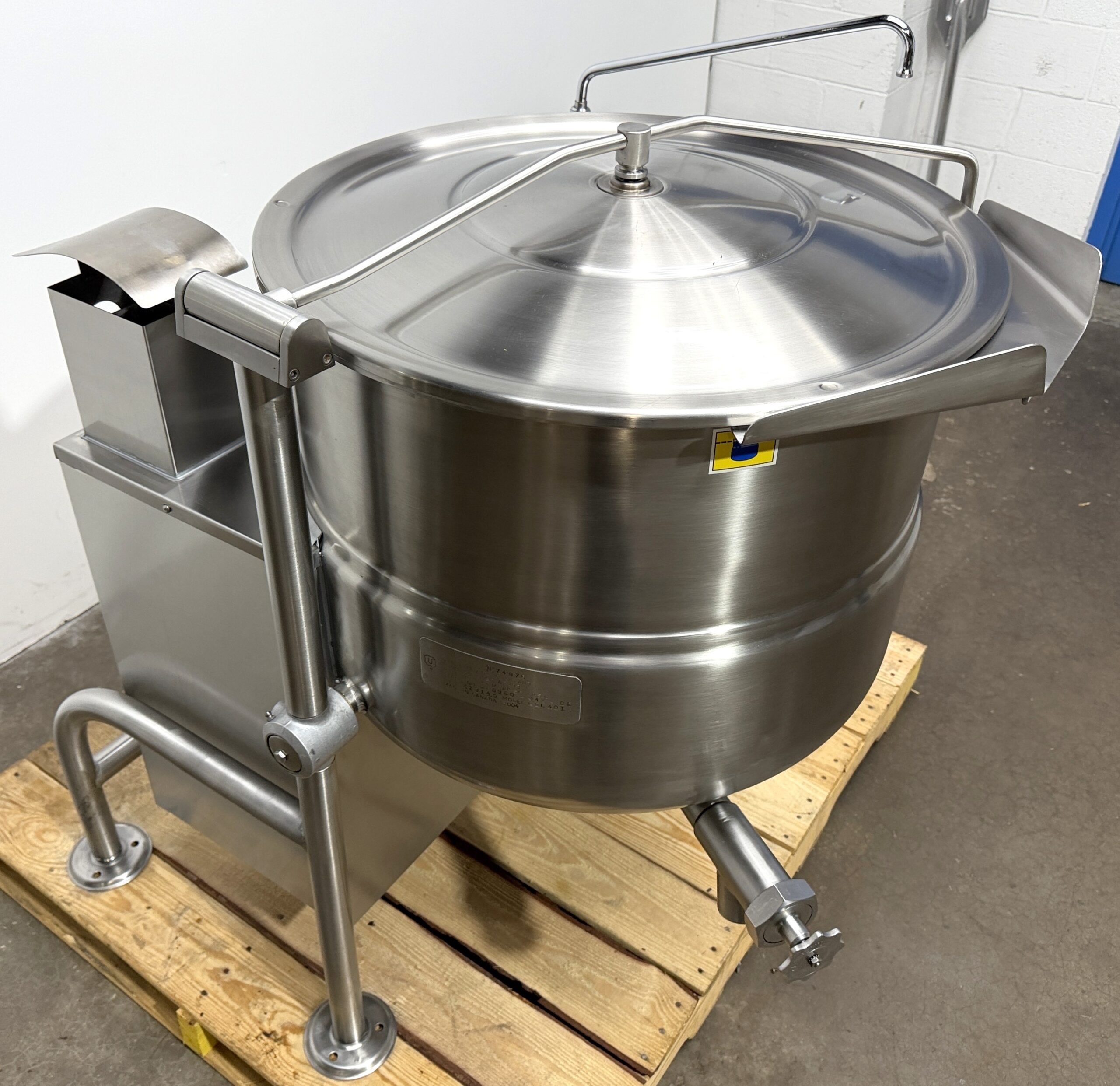 Cleveland KGL-40T (40 GAL ) Nat. Gas, Tilt Kettle (Refurbished w/WARRANTY) - Image 15