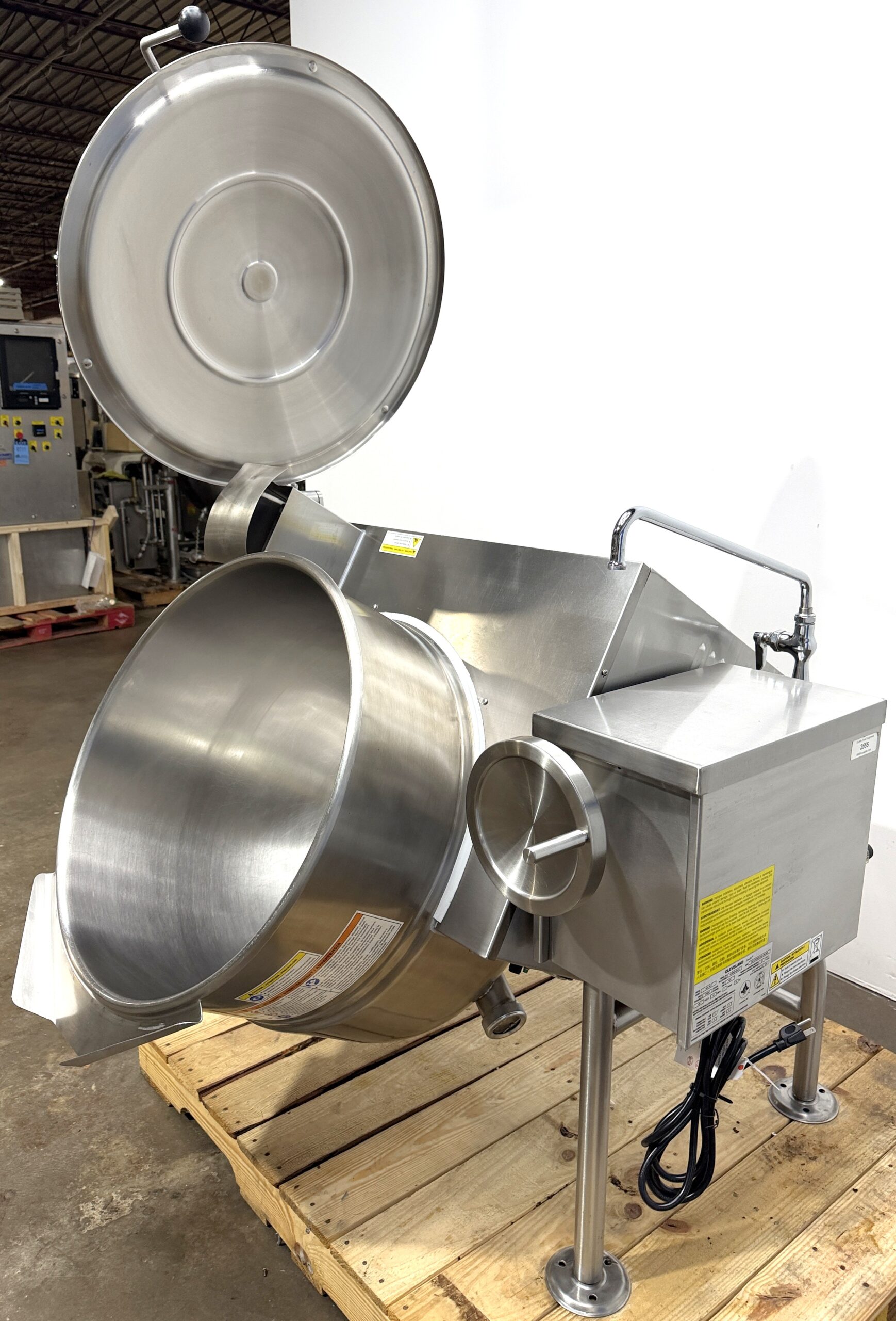Cleveland KGL-40T (40 GAL ) Nat. Gas, Tilt Kettle (Refurbished w/WARRANTY) - Image 20