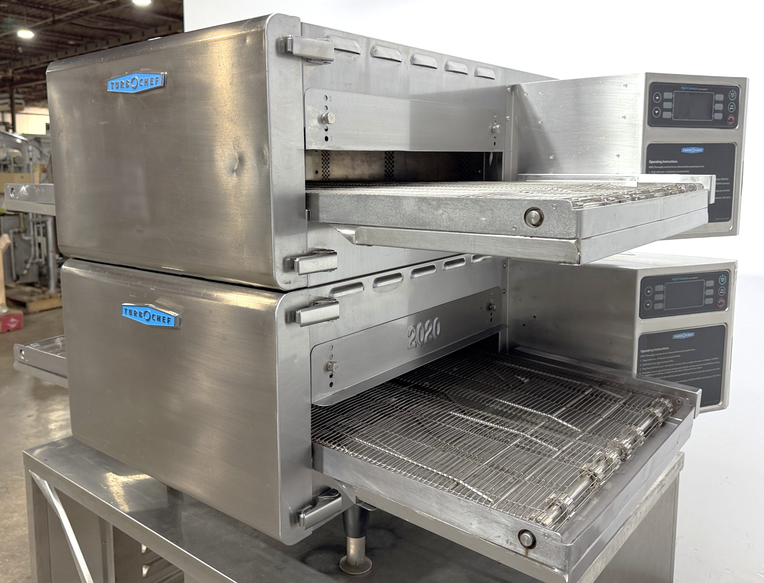 Turbochef DOUBLE Electric, Split Belt, conveyor ovens (Refurbished w/WARRANTY) - Image 3