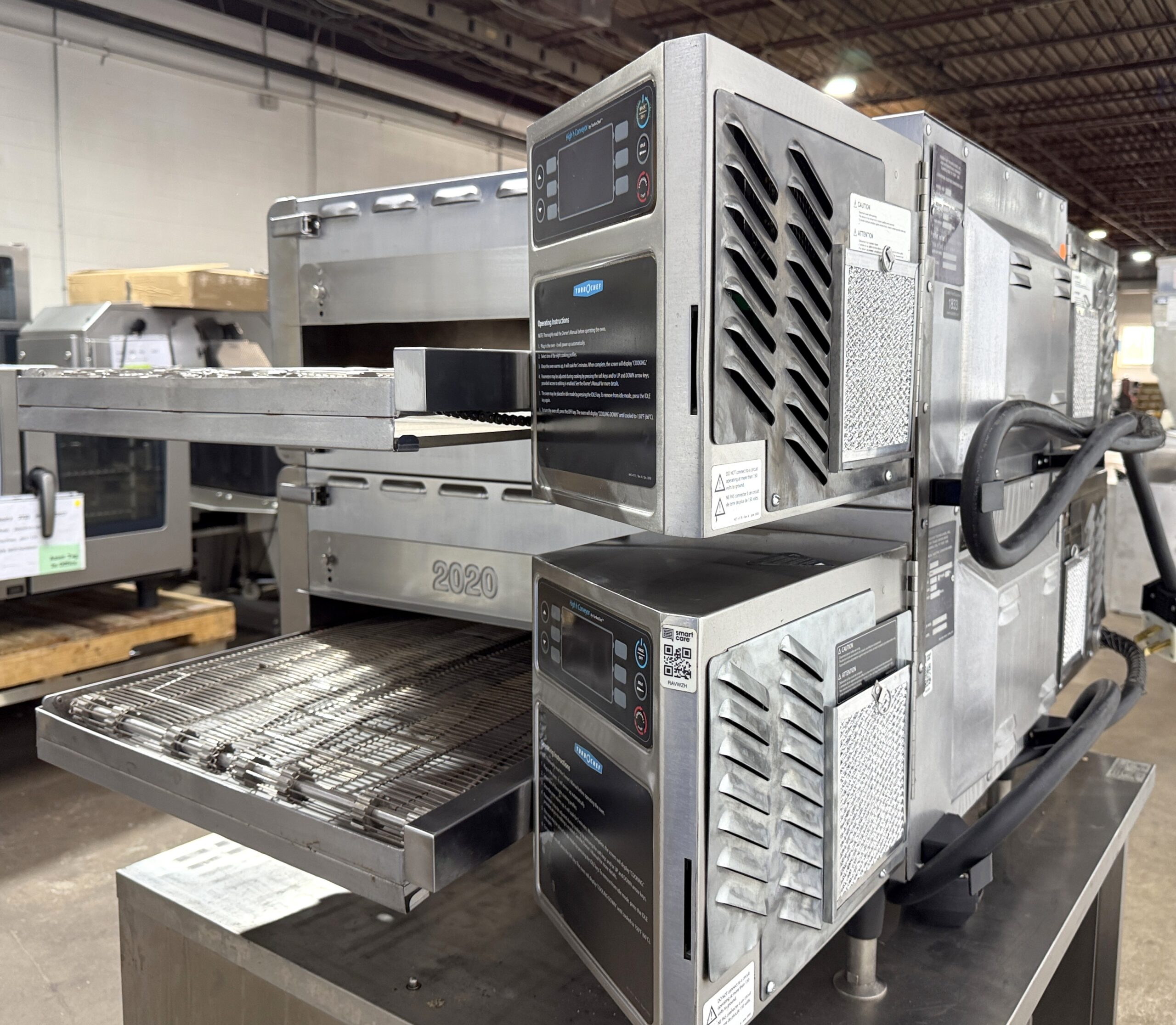 Turbochef DOUBLE Electric, Split Belt, conveyor ovens (Refurbished w/WARRANTY) - Image 7