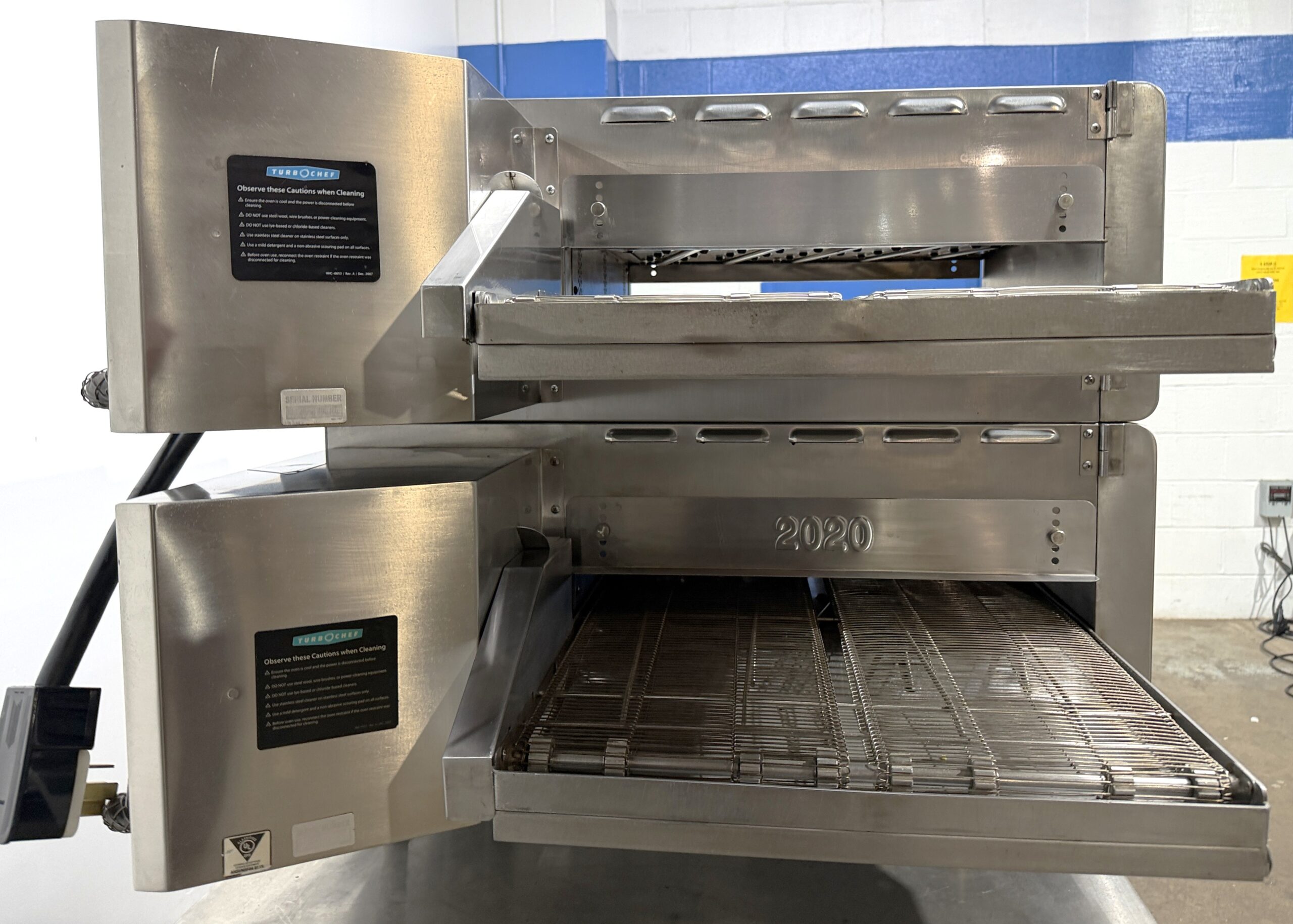 Turbochef DOUBLE Electric, Split Belt, conveyor ovens (Refurbished w/WARRANTY) - Image 5