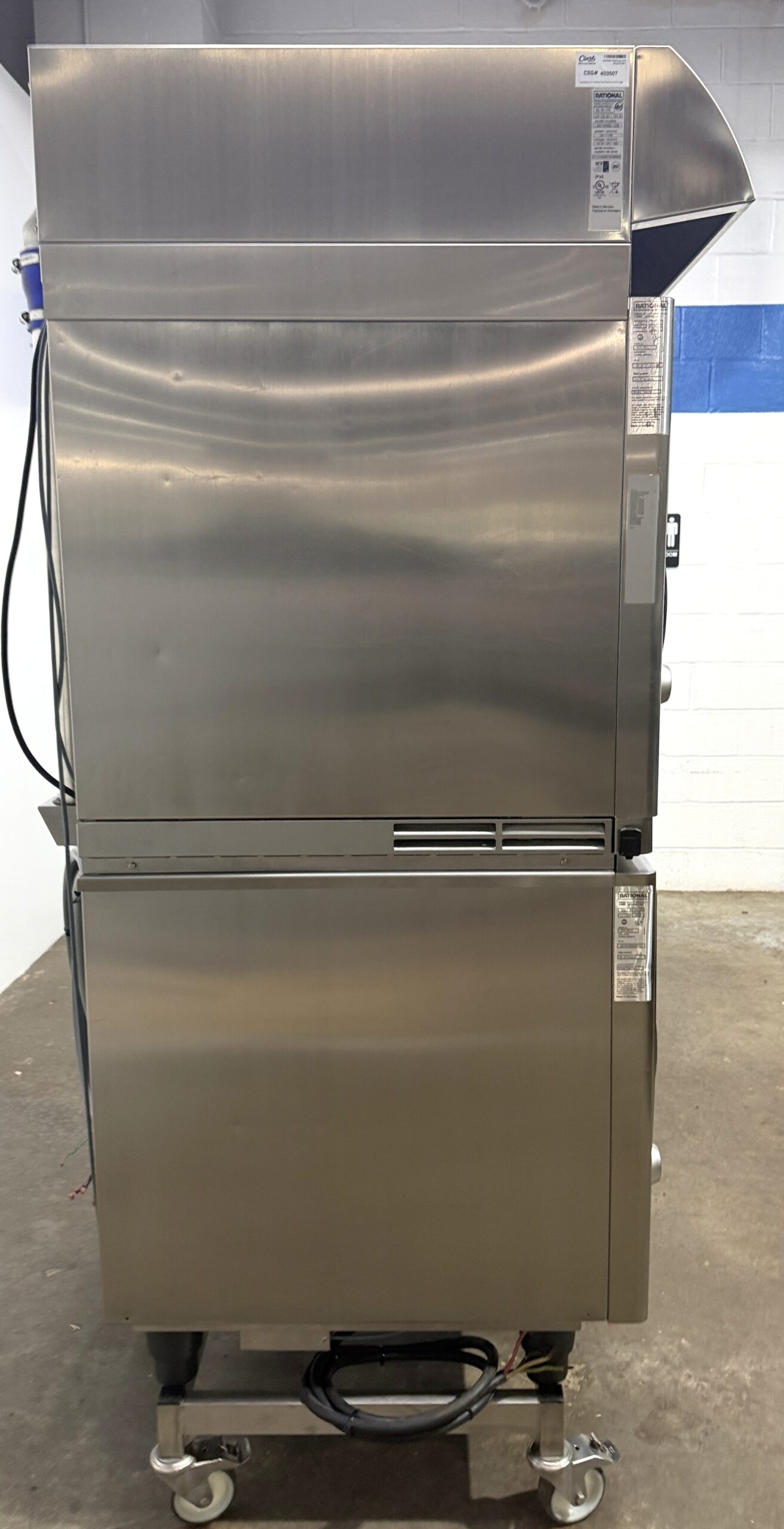 Rational Double 6 pan, half size, electric, combi ovens & Ultravent hood (Refurbished w/WARRANTY) - Image 5