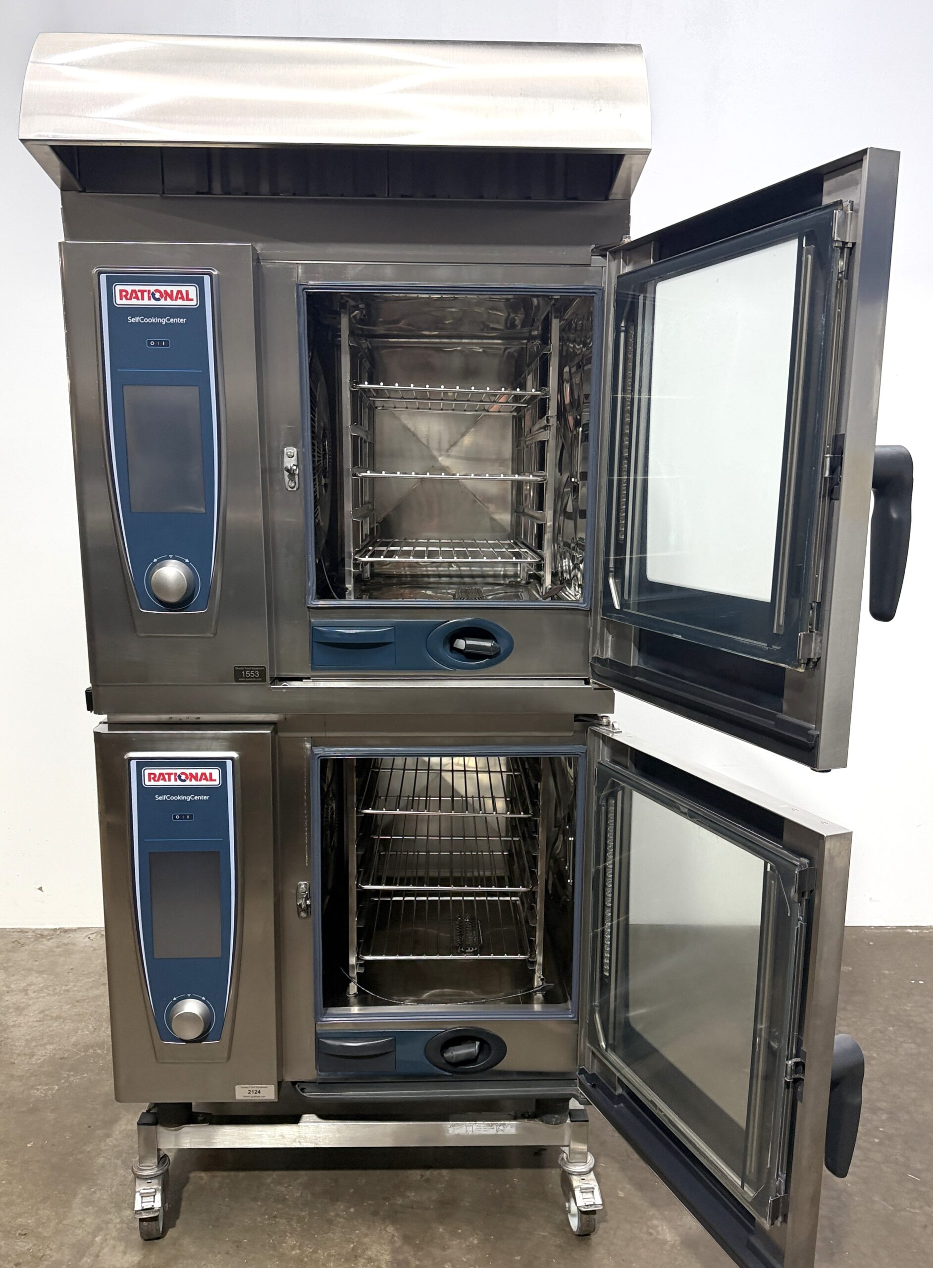 Rational Double 6 pan, half size, electric, combi ovens & Ultravent hood (Refurbished w/WARRANTY) - Image 9