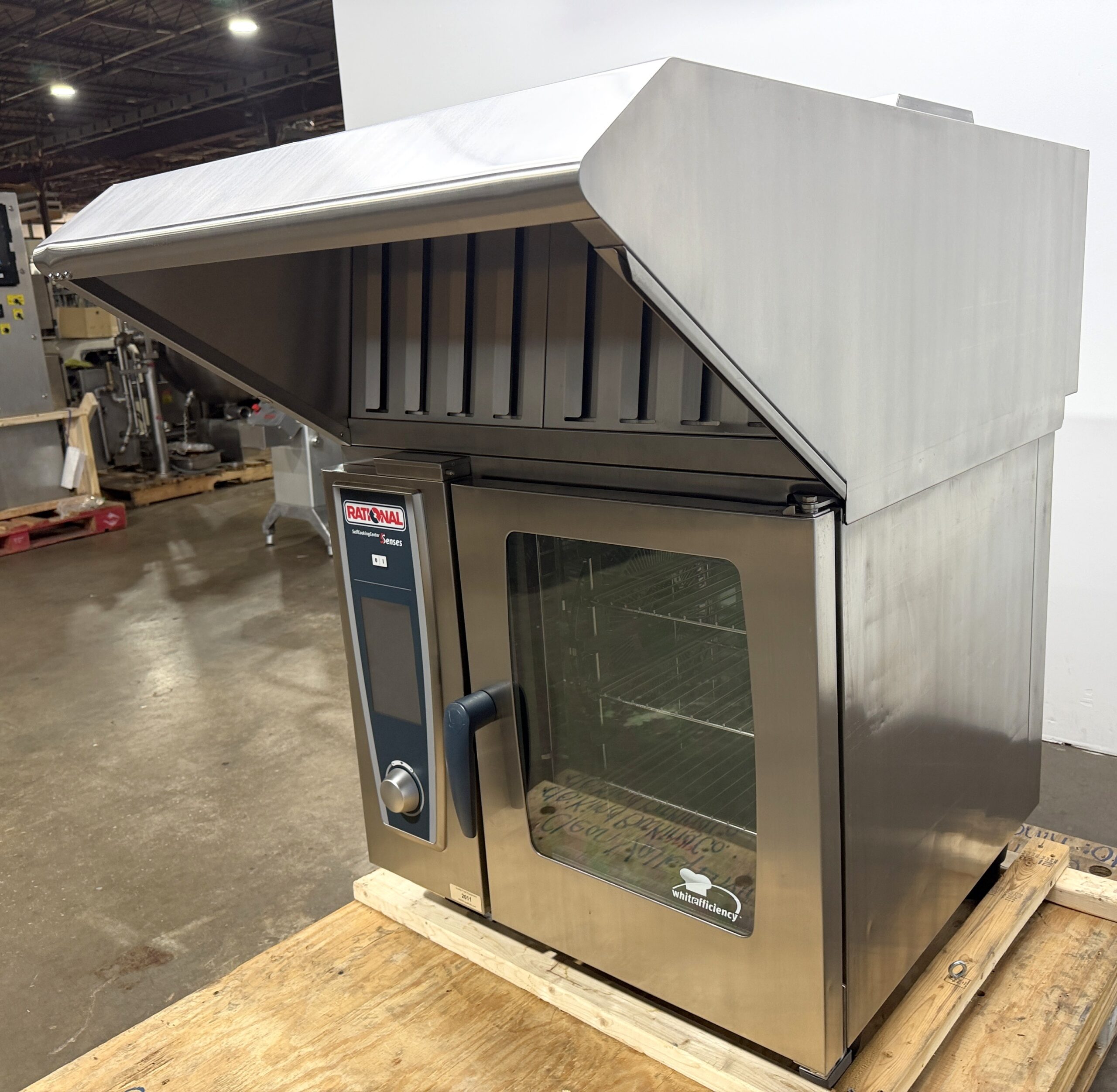 Rational 6 pan, half size, electric combi oven w/ Ultravent Hood (Refurbished w/WARRANTY) SINGLE PHASE ELECTRIC - Image 3