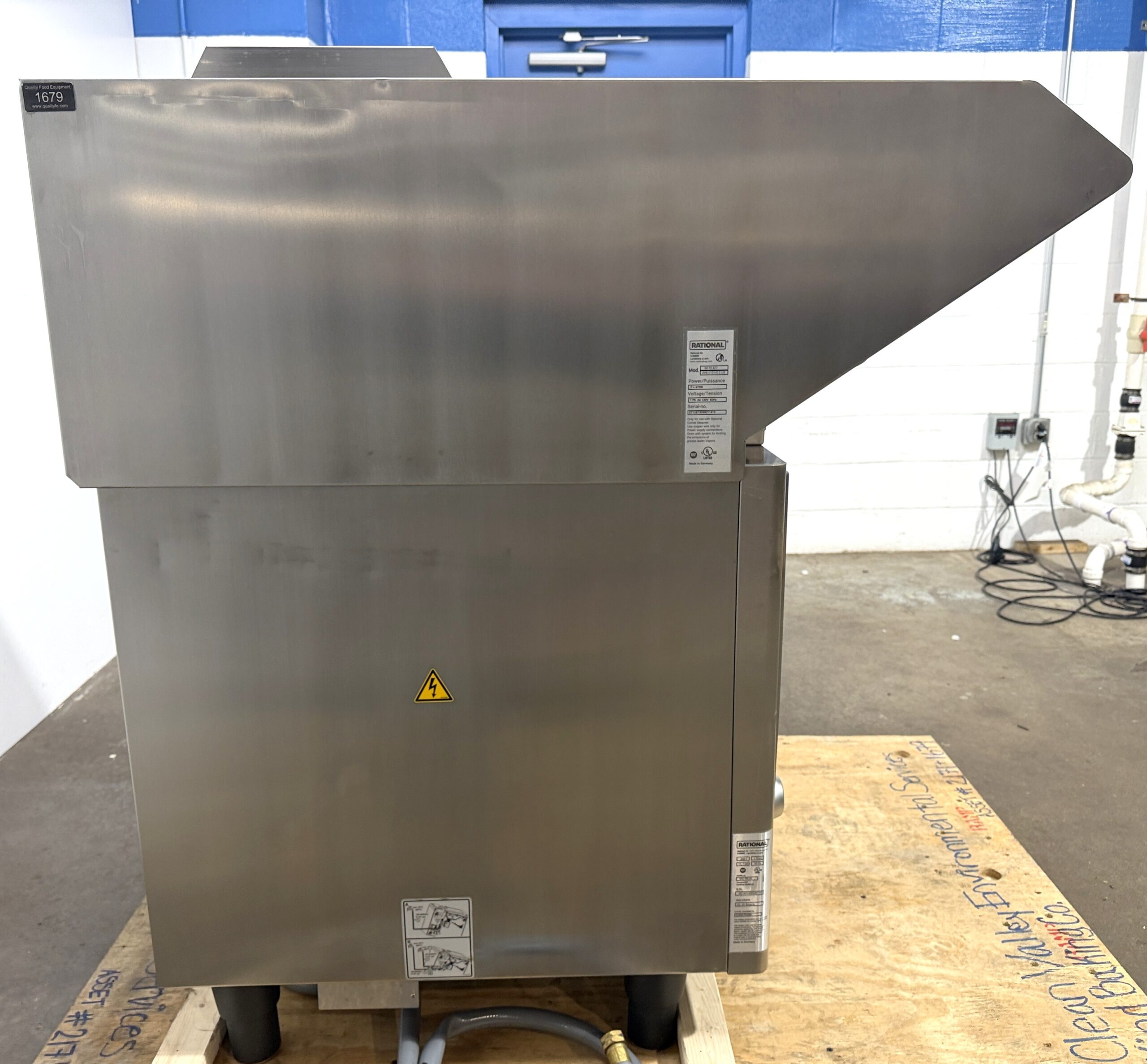Rational 6 pan, half size, electric combi oven w/ Ultravent Hood (Refurbished w/WARRANTY) SINGLE PHASE ELECTRIC - Image 7