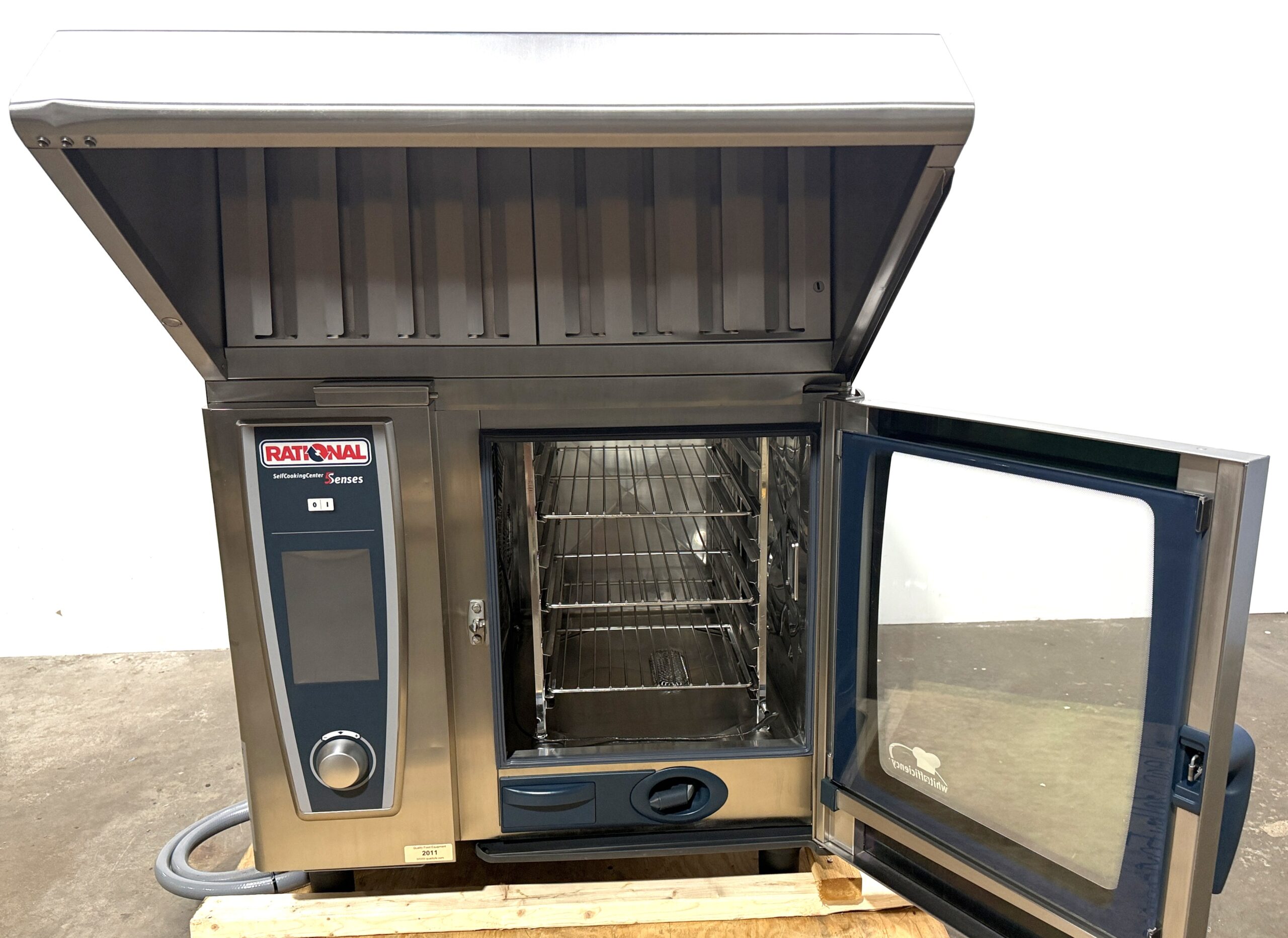 Rational 6 pan, half size, electric combi oven w/ Ultravent Hood (Refurbished w/WARRANTY) SINGLE PHASE ELECTRIC - Image 8