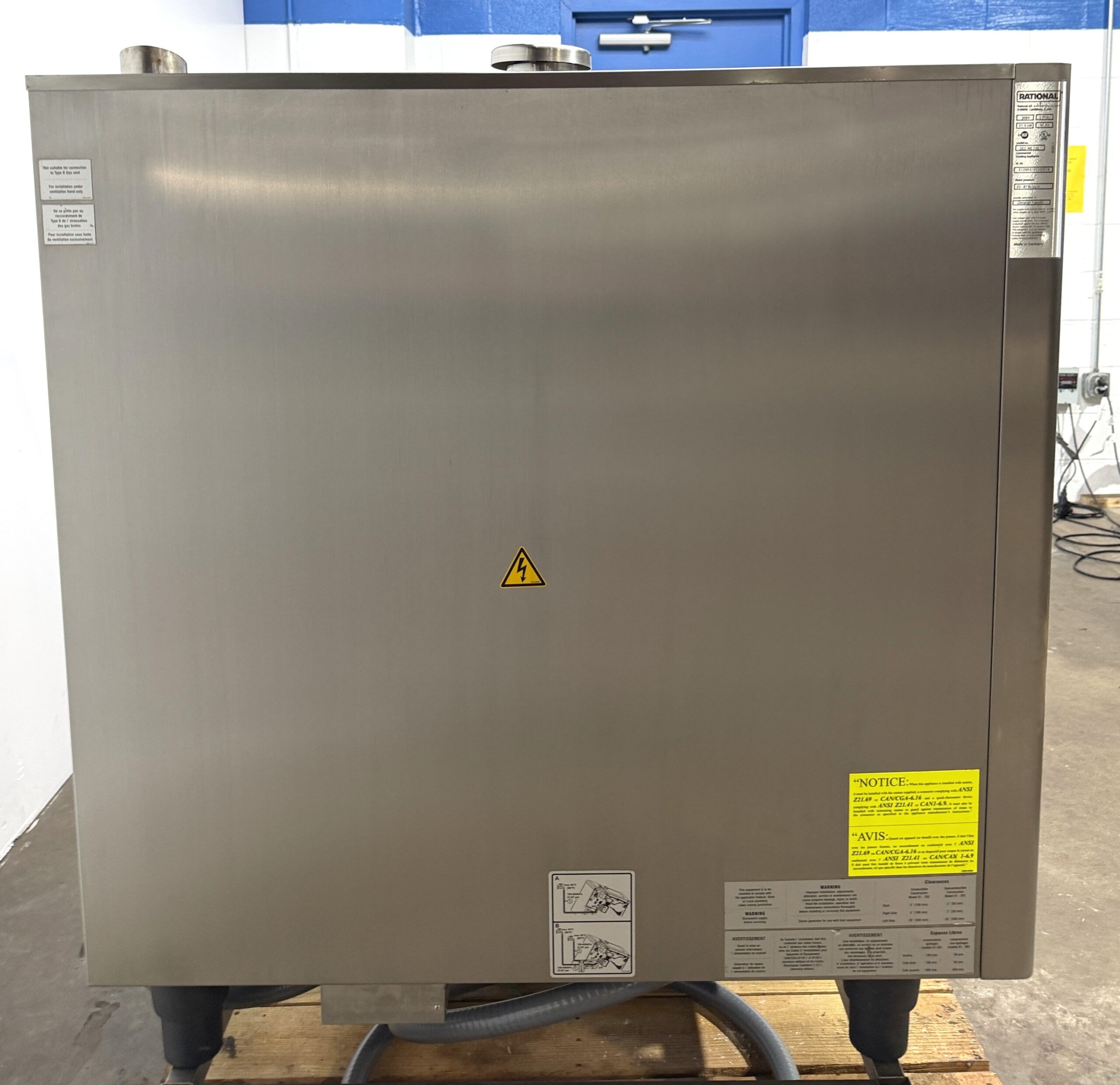 Rational (SCCWE102G) 10 pan/FULL size Natural Gas Combi Oven (Refurbished w/Warranty) - Image 6