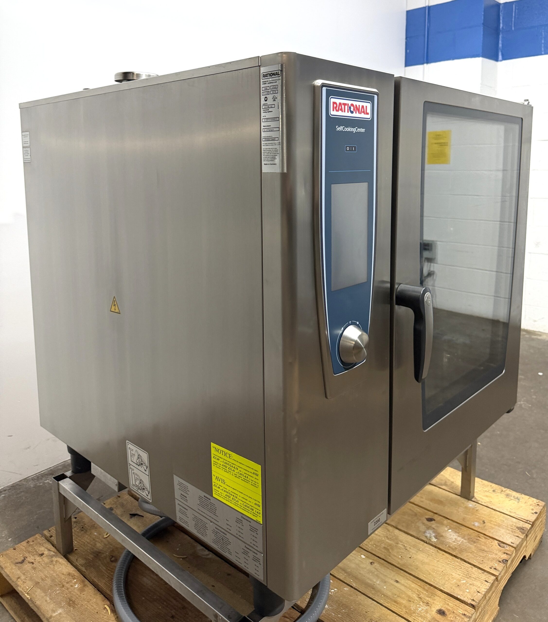 Rational (SCCWE102G) 10 pan/FULL size Natural Gas Combi Oven (Refurbished w/Warranty) - Image 5