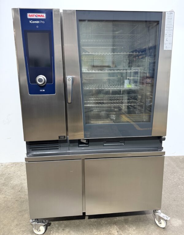 Rational 10 pan, full size, electric, combi 480V/3phase w/ Stand (Refurbished w/WARRANTY)