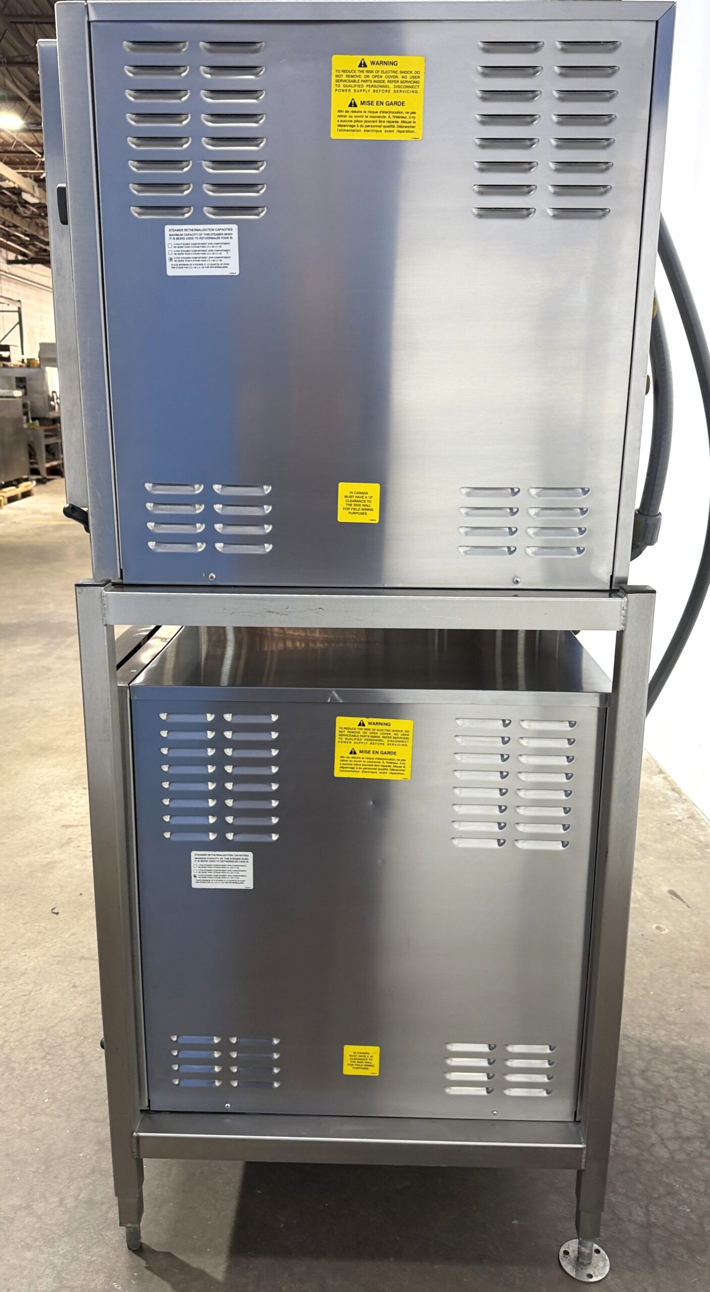 Cleveland 22CET6.1 (6) Pan Electric Countertop Steamer 3 PHASE (Refurbished w/Warranty) (Copy) - Image 4