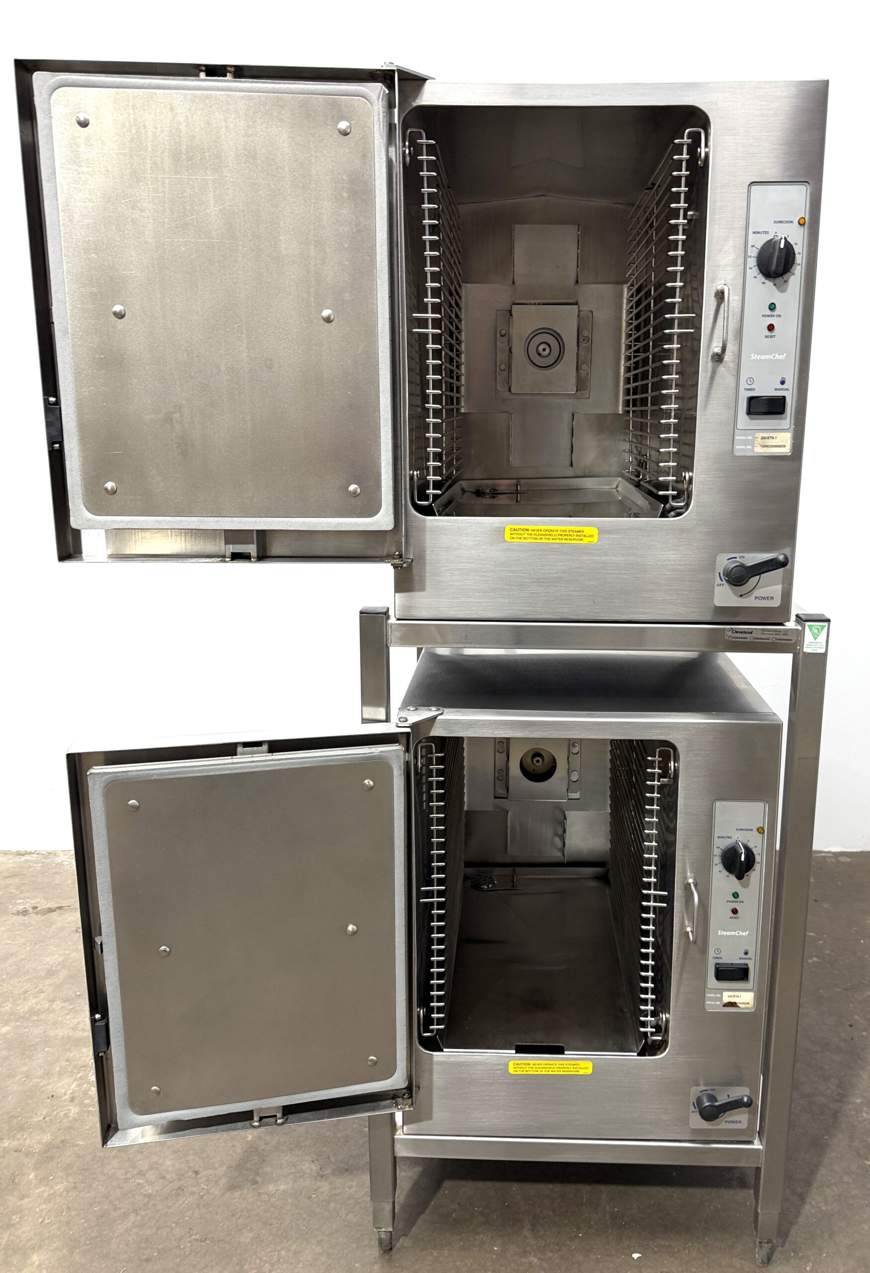 Cleveland 22CET6.1 (6) Pan Electric Countertop Steamer 3 PHASE (Refurbished w/Warranty) (Copy) - Image 9