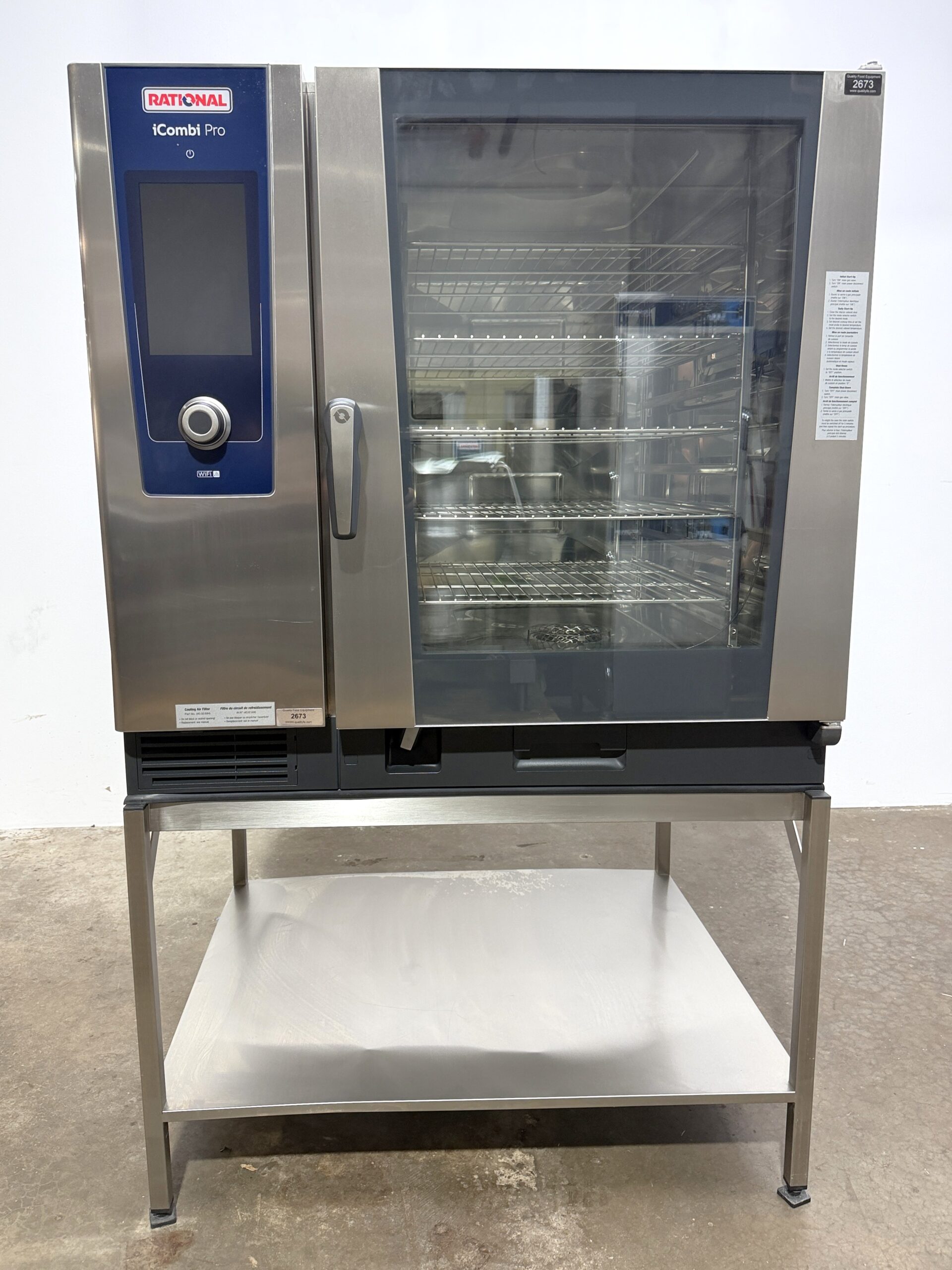 Rational IcombiPro 10 pan, FULL size, Gas, combi (DEMO MODEL w/WARRANTY)
