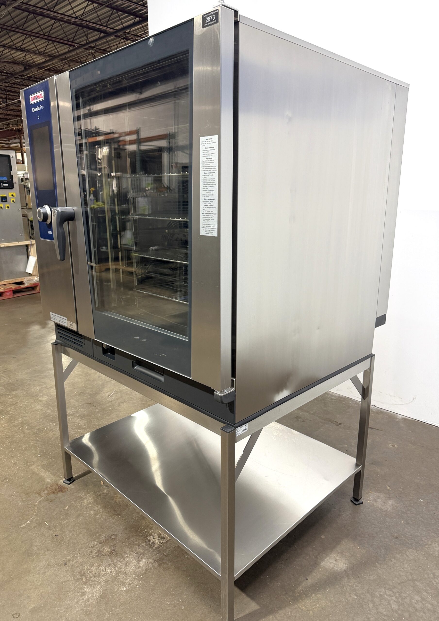 Rational IcombiPro 10 pan, FULL size, Gas, combi (DEMO MODEL w/WARRANTY) - Image 3