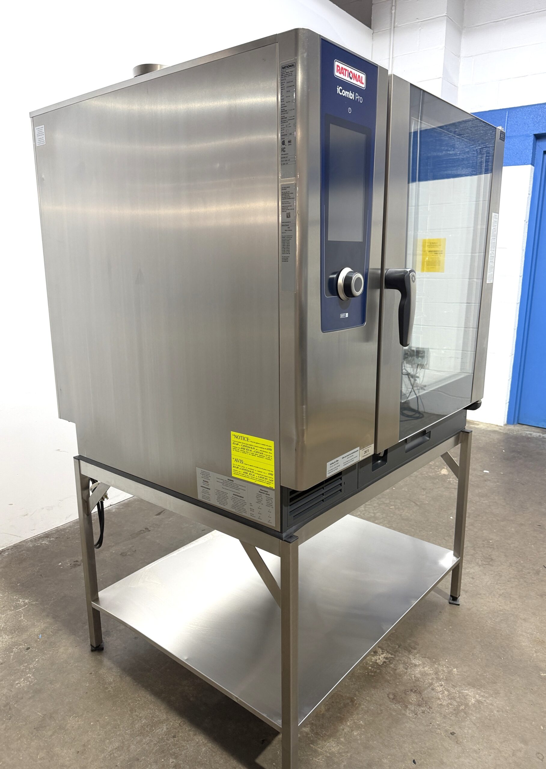 Rational IcombiPro 10 pan, FULL size, Gas, combi (DEMO MODEL w/WARRANTY) - Image 8