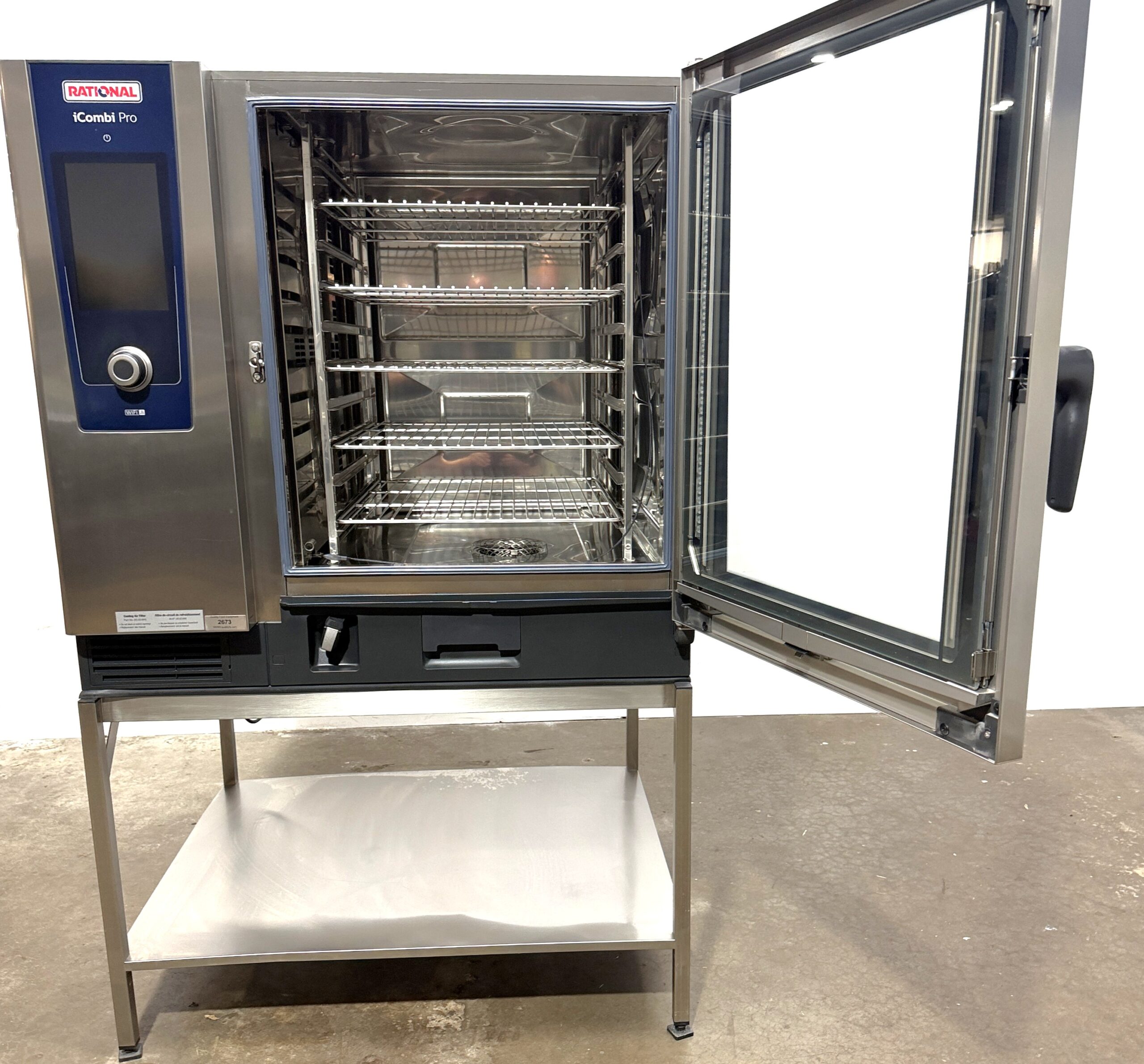 Rational IcombiPro 10 pan, FULL size, Gas, combi (DEMO MODEL w/WARRANTY) - Image 9