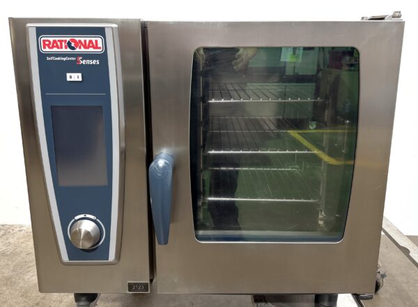 Rational 6 pan/ half size, electric combi oven (Fully refurbished ... Guaranteed to function as intended)