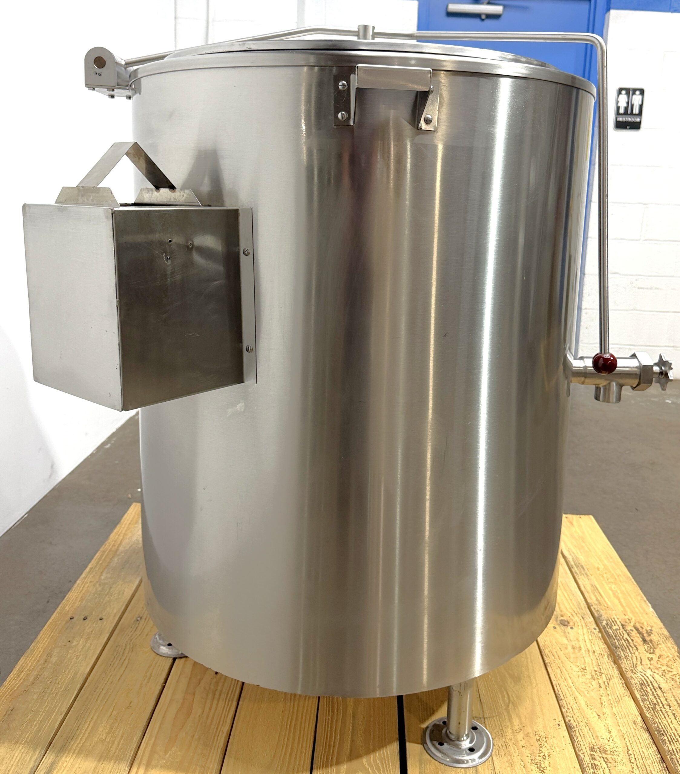 2022 Model Crown GL-40E Stationary 40 Gallon Natural Gas Kettle (NEW OPEN BOX) - Image 7