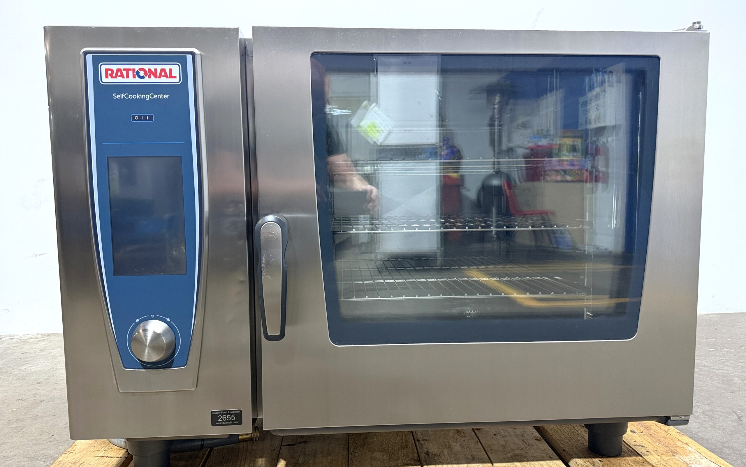 Rational SCCWE62G, 6 Pan, Full Size, Natural Gas Combi Oven (refurbished w/WARRANTY)