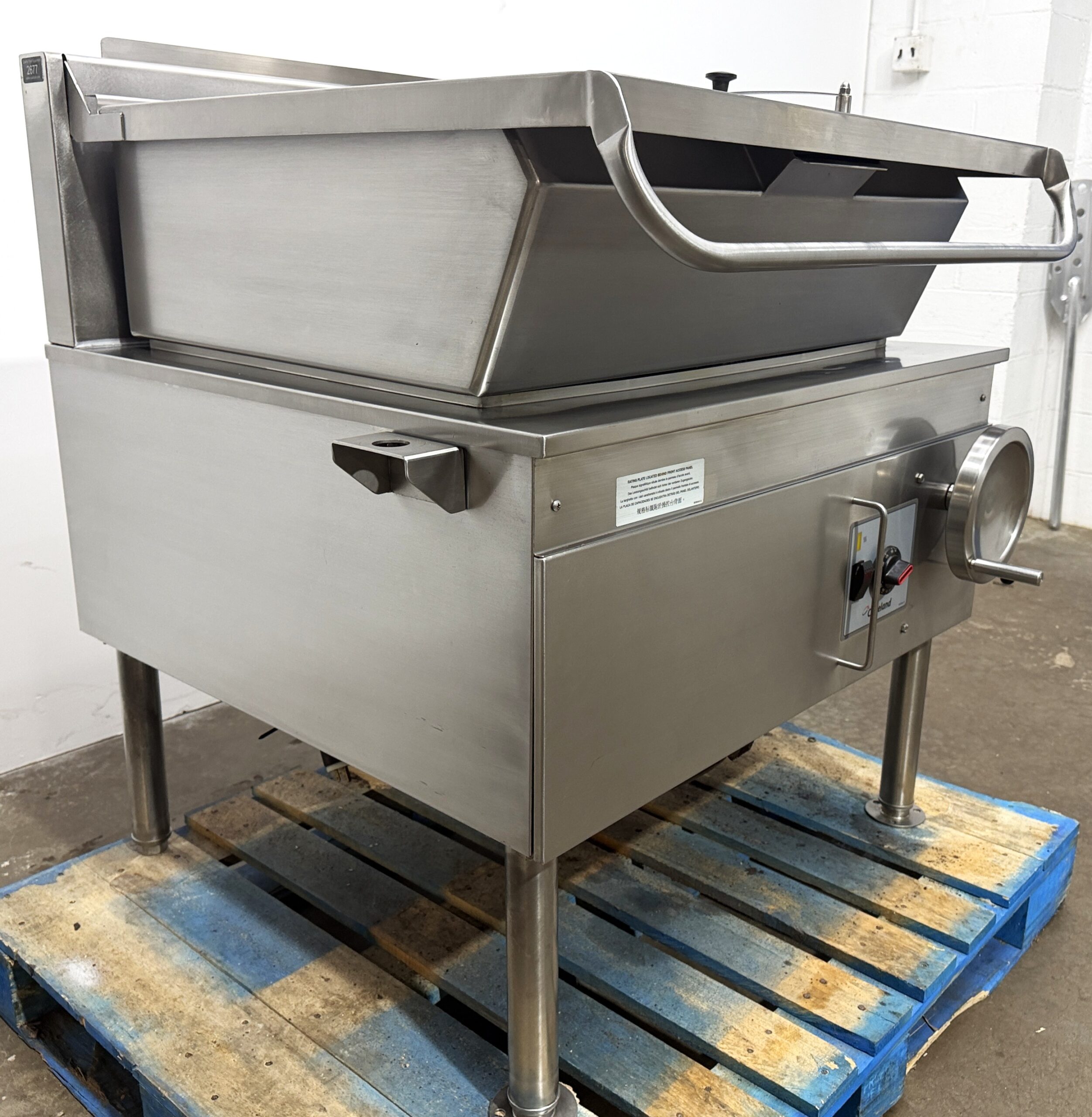 Cleveland 30 gallon, Natural gas, Braising pan (Refurbished w/Warranty) - Image 10
