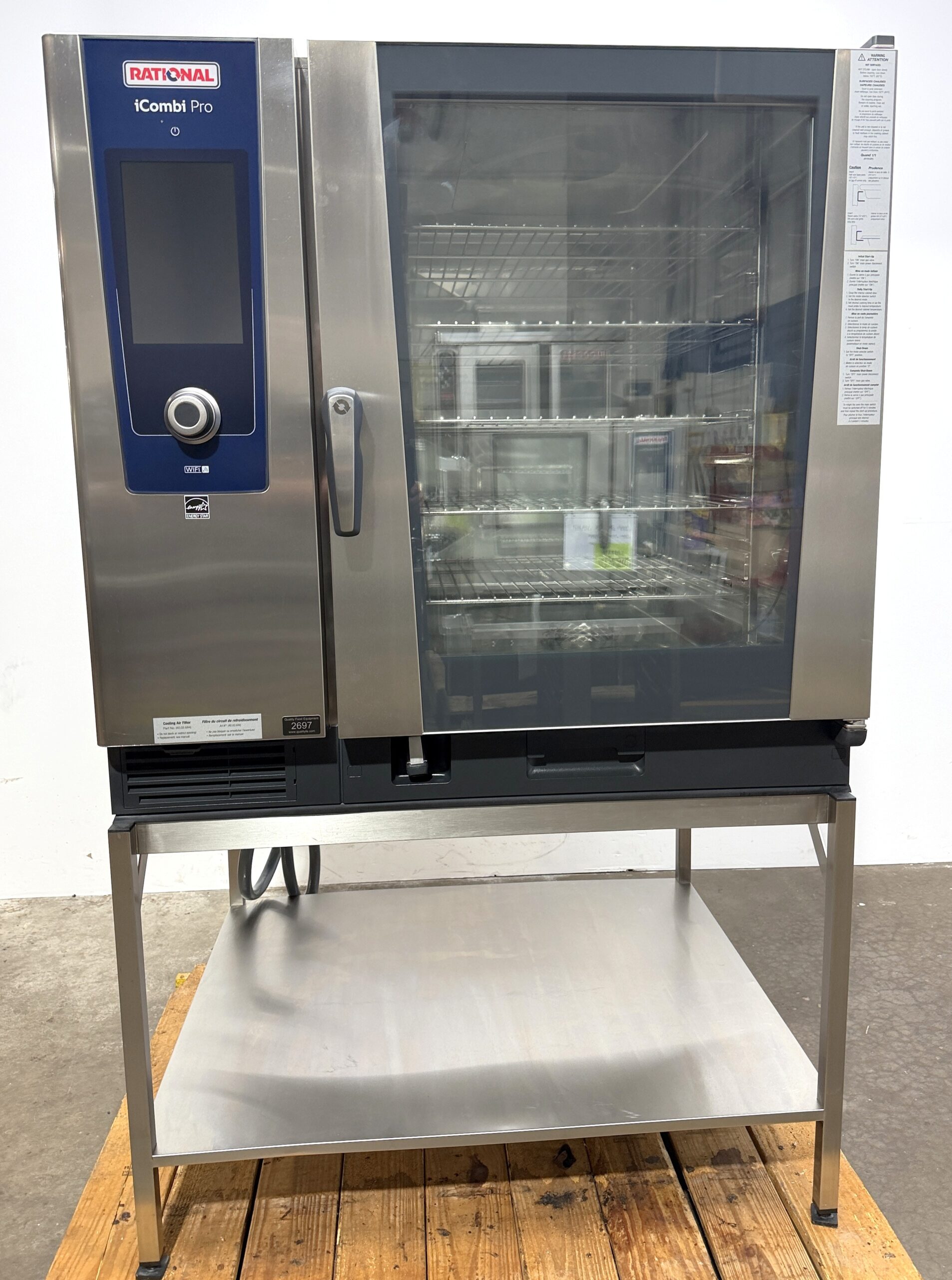 Rational IcombiPro 10 pan, FULL size, Gas, combi (DEMO MODEL w/WARRANTY)
