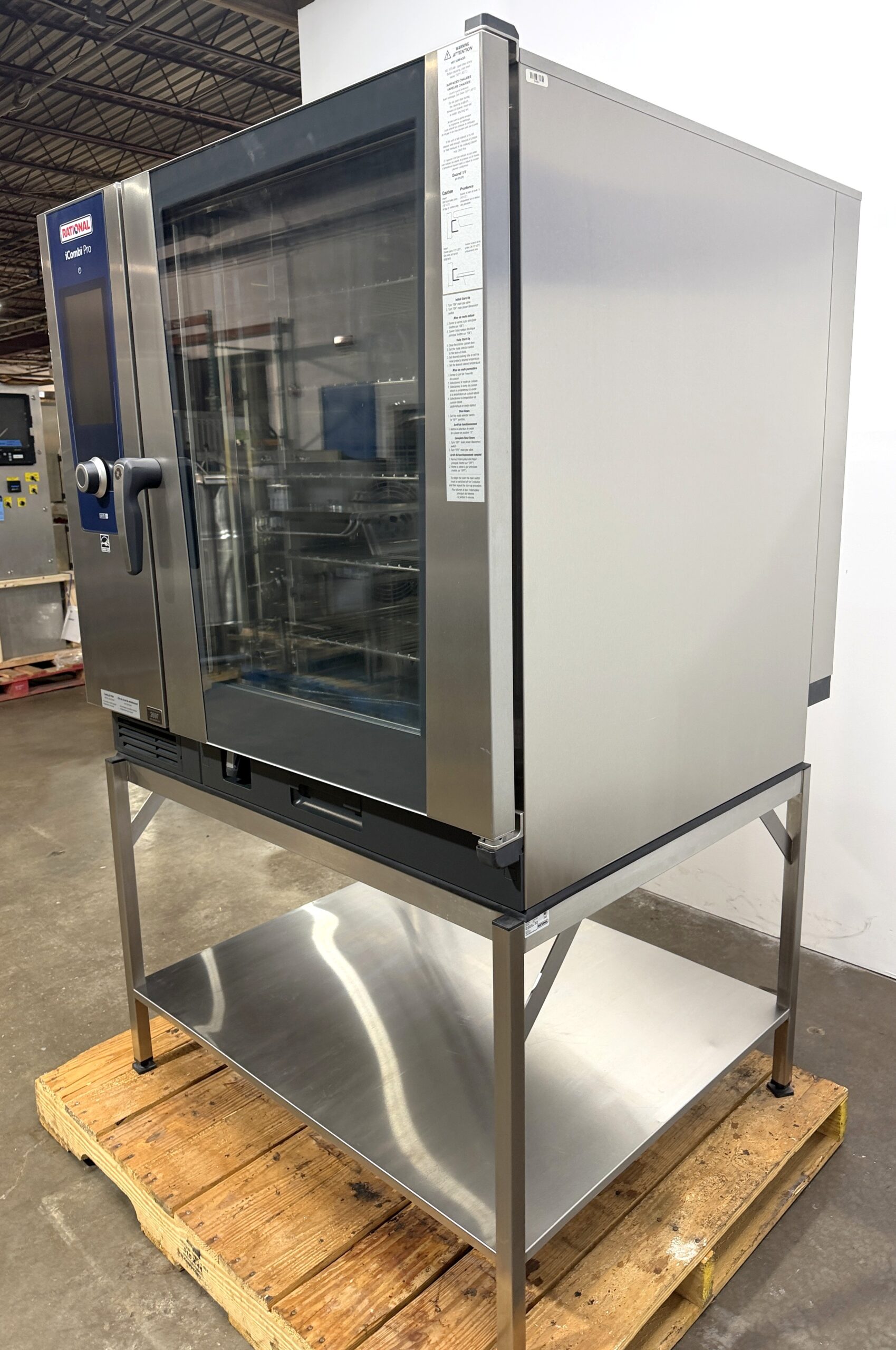 Rational IcombiPro 10 pan, FULL size, Gas, combi (DEMO MODEL w/WARRANTY) - Image 3