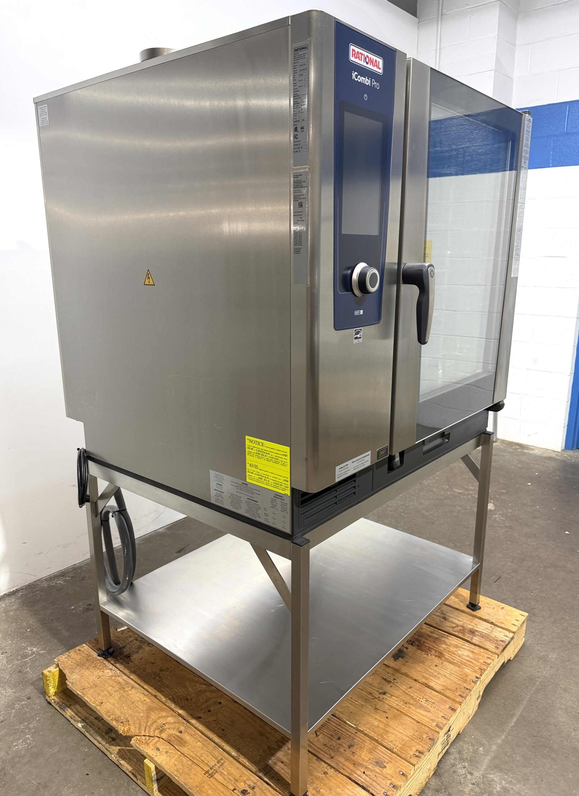 Rational IcombiPro 10 pan, FULL size, Gas, combi (DEMO MODEL w/WARRANTY) - Image 8