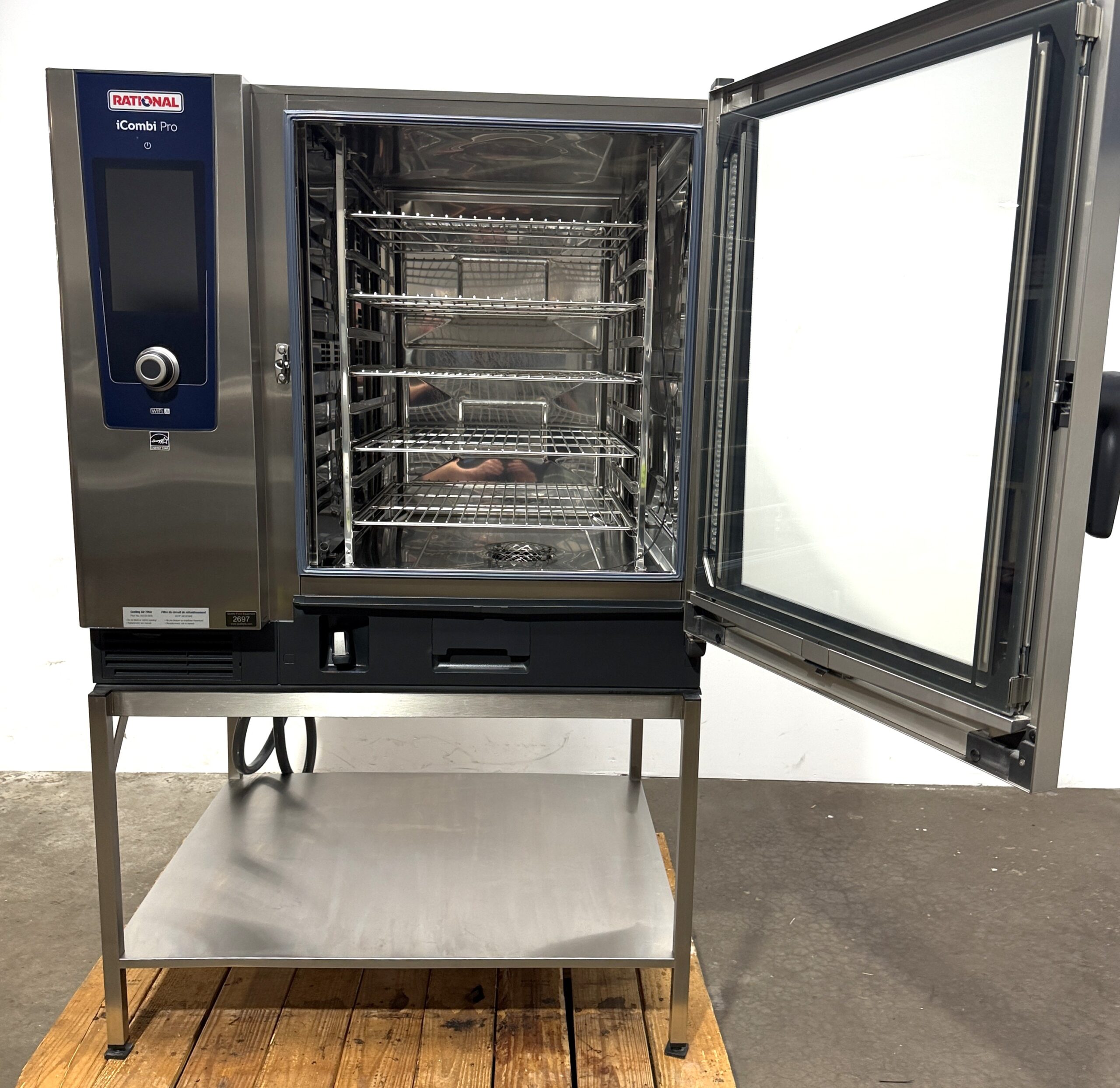 Rational IcombiPro 10 pan, FULL size, Gas, combi (DEMO MODEL w/WARRANTY) - Image 9