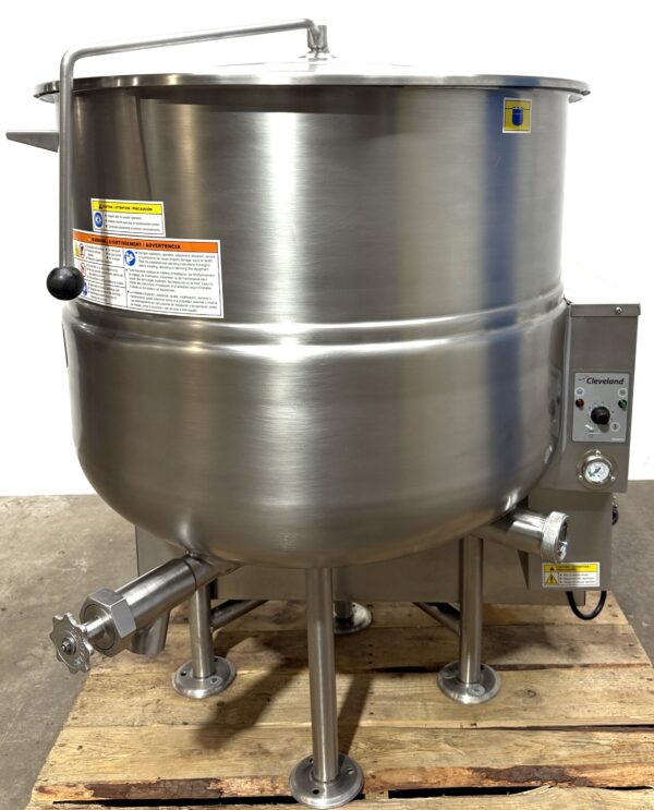 Cleveland KGL-60 (60) Gallon Nat Gas, Stationary Kettle (Refurbished w/WARRANTY)