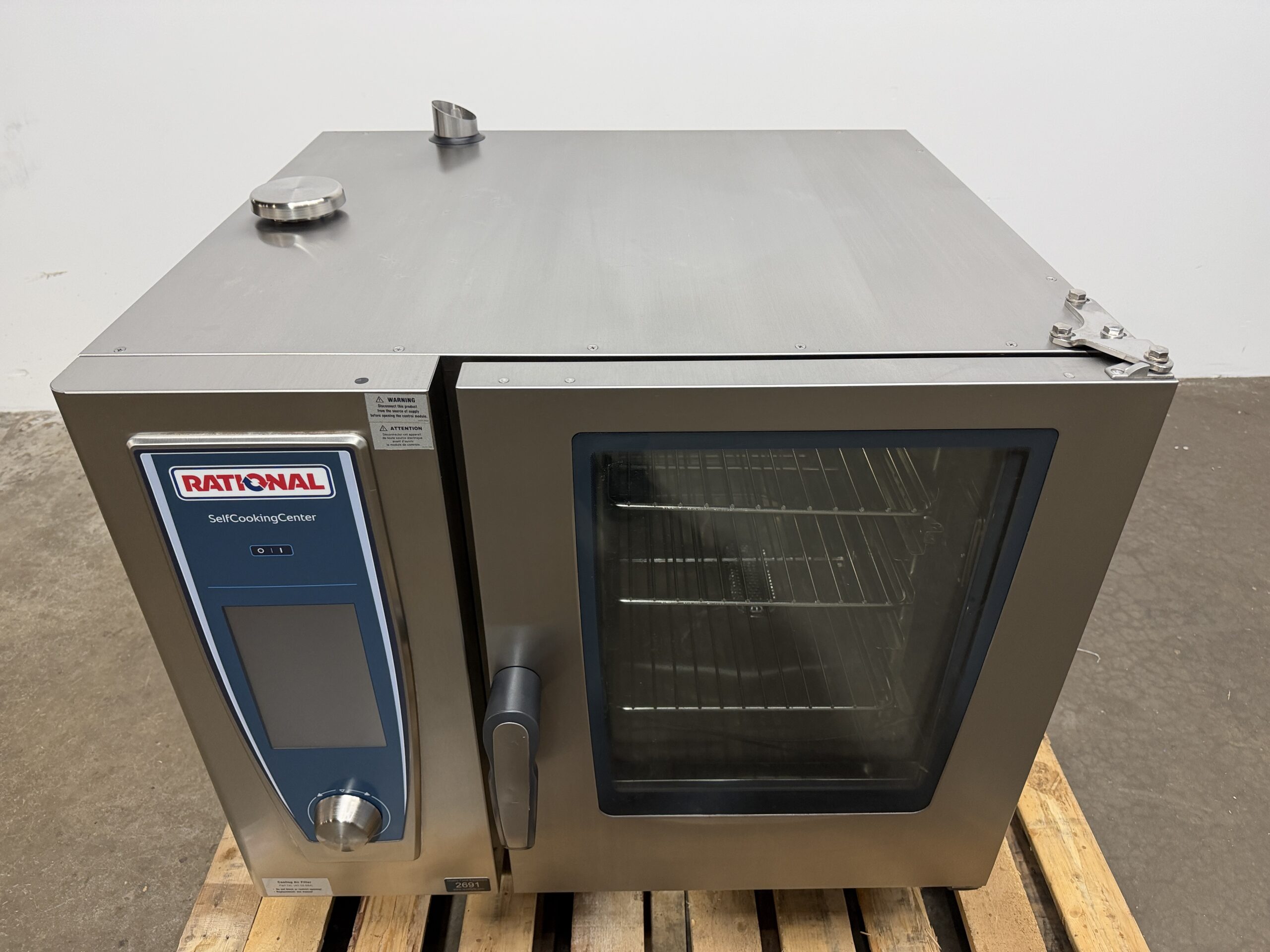Rational 6 pan/ half size, electric combi oven (Fully refurbished ... Guaranteed to function as intended) - Image 3