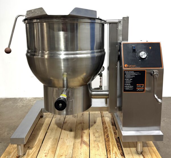 2019 Groen (DHT/1-40C) 40 Gallon, Natural Gas, Tilting Kettle (Refurbished w/WARRANTY)
