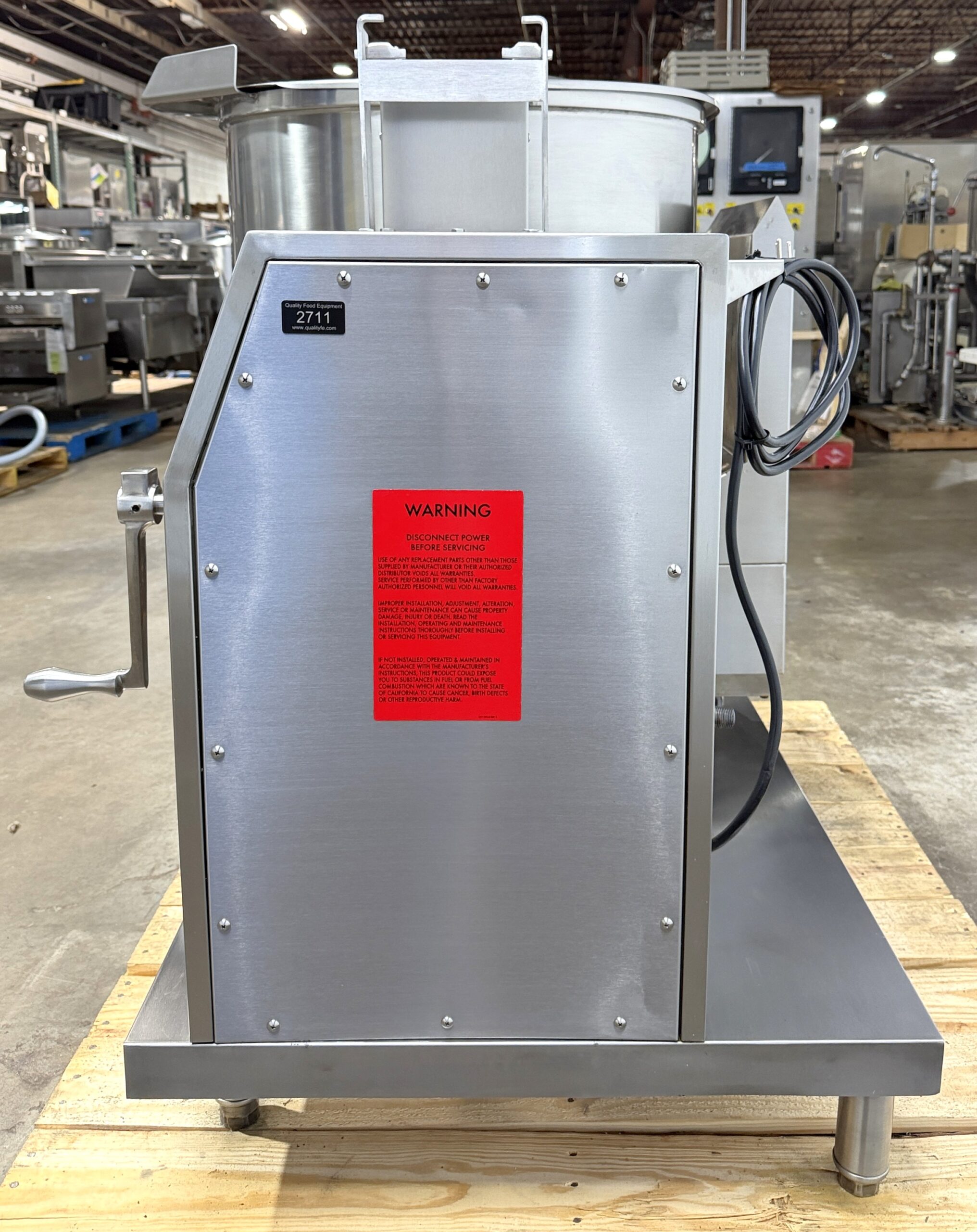 2019 Groen (DHT/1-40C) 40 Gallon, Natural Gas, Tilting Kettle (Refurbished w/WARRANTY) - Image 5