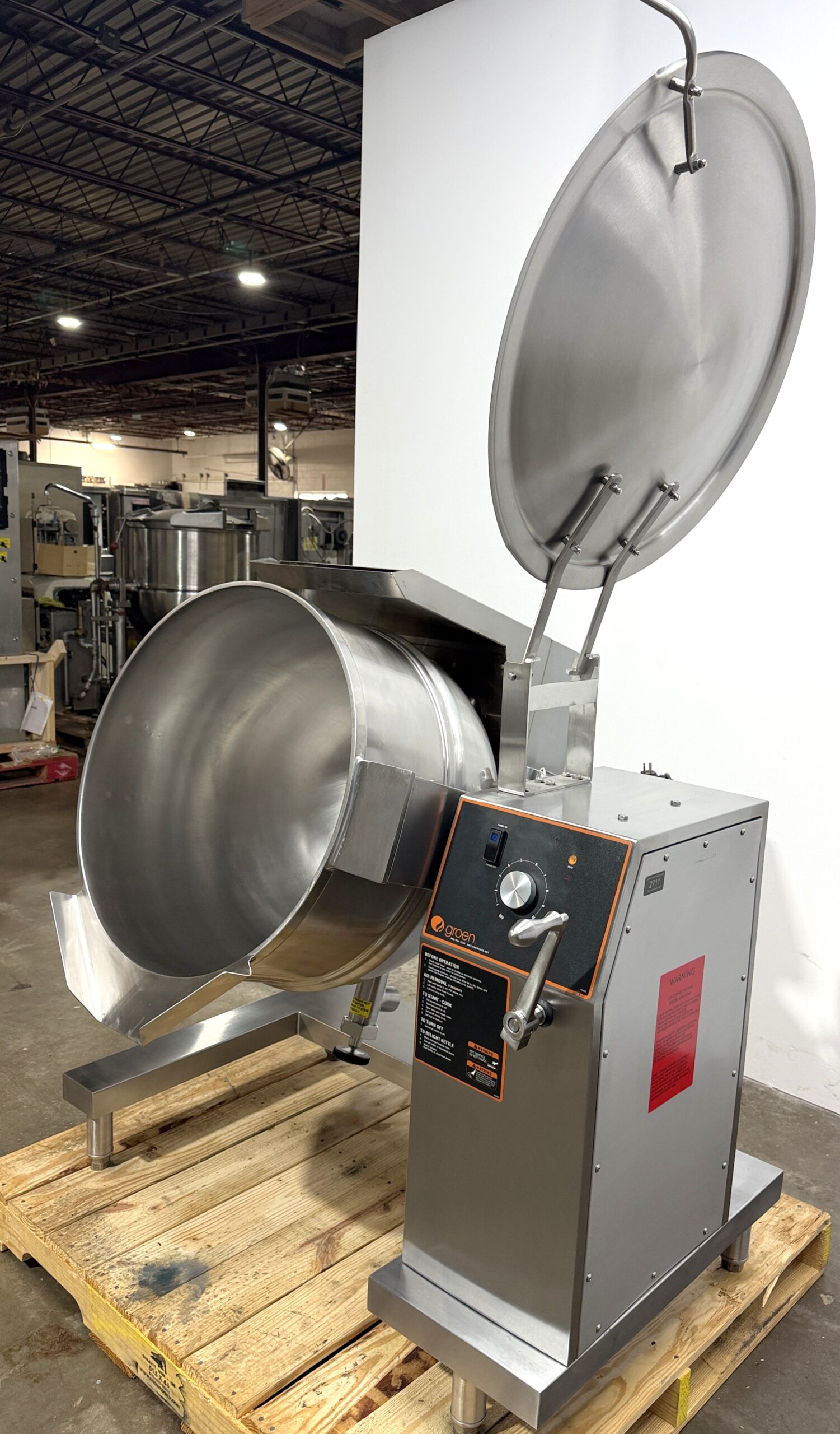 2019 Groen (DHT/1-40C) 40 Gallon, Natural Gas, Tilting Kettle (Refurbished w/WARRANTY) - Image 14