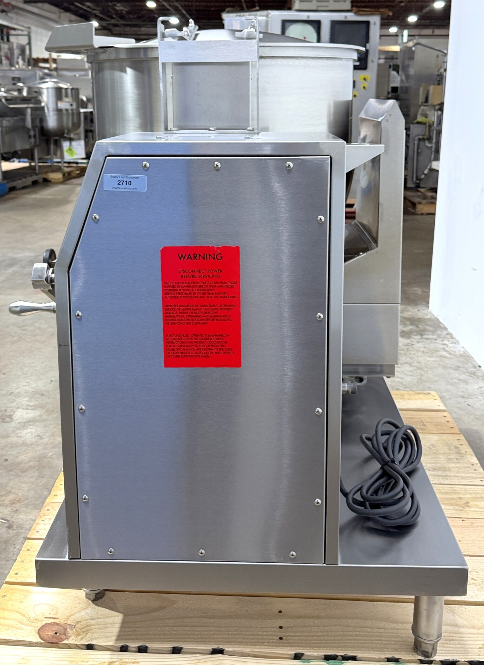 2019 Groen (DHT/1-40C) 40 Gallon, Natural Gas, Tilting Kettle (Refurbished w/WARRANTY) (Copy) - Image 5