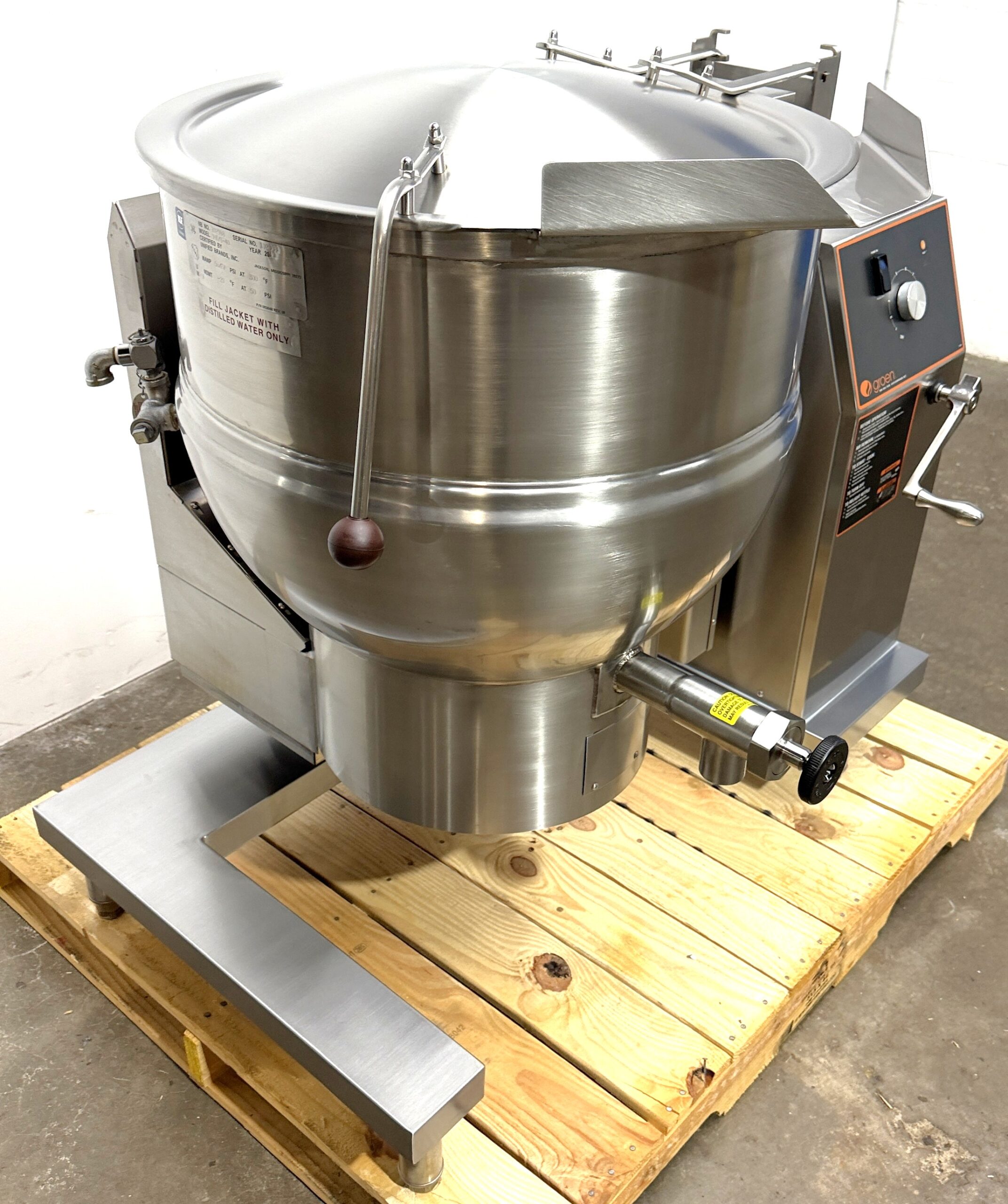 2019 Groen (DHT/1-40C) 40 Gallon, Natural Gas, Tilting Kettle (Refurbished w/WARRANTY) (Copy) - Image 9