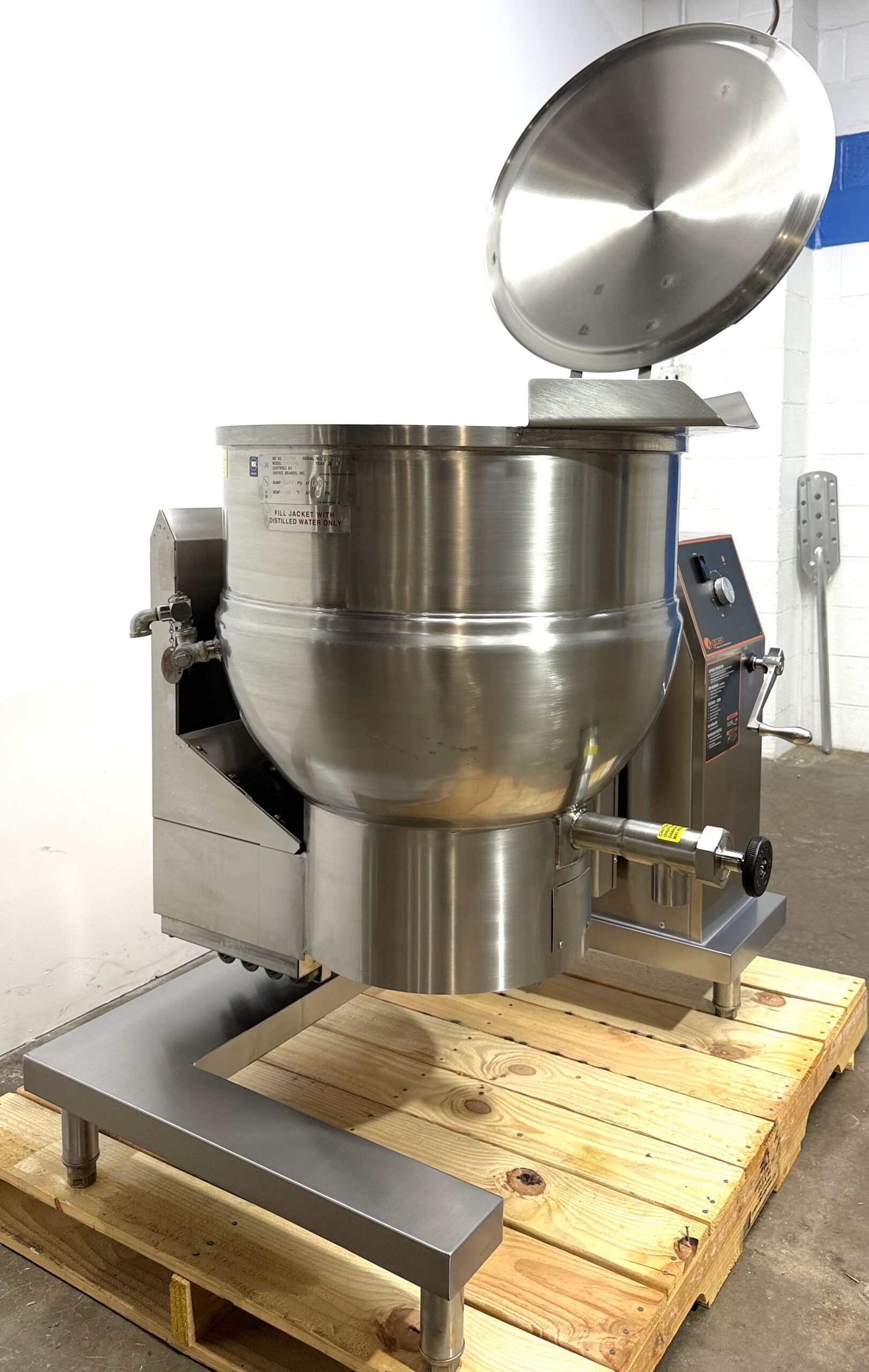 2019 Groen (DHT/1-40C) 40 Gallon, Natural Gas, Tilting Kettle (Refurbished w/WARRANTY) (Copy) - Image 12