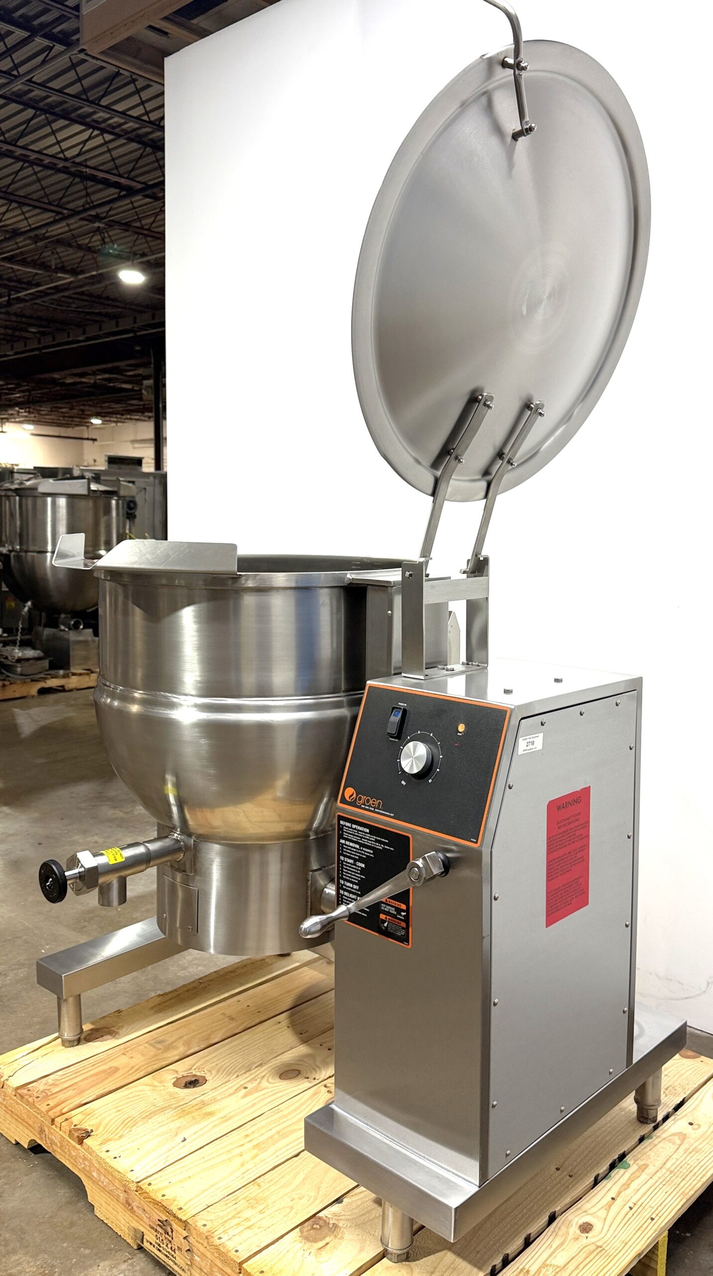 2019 Groen (DHT/1-40C) 40 Gallon, Natural Gas, Tilting Kettle (Refurbished w/WARRANTY) (Copy) - Image 13
