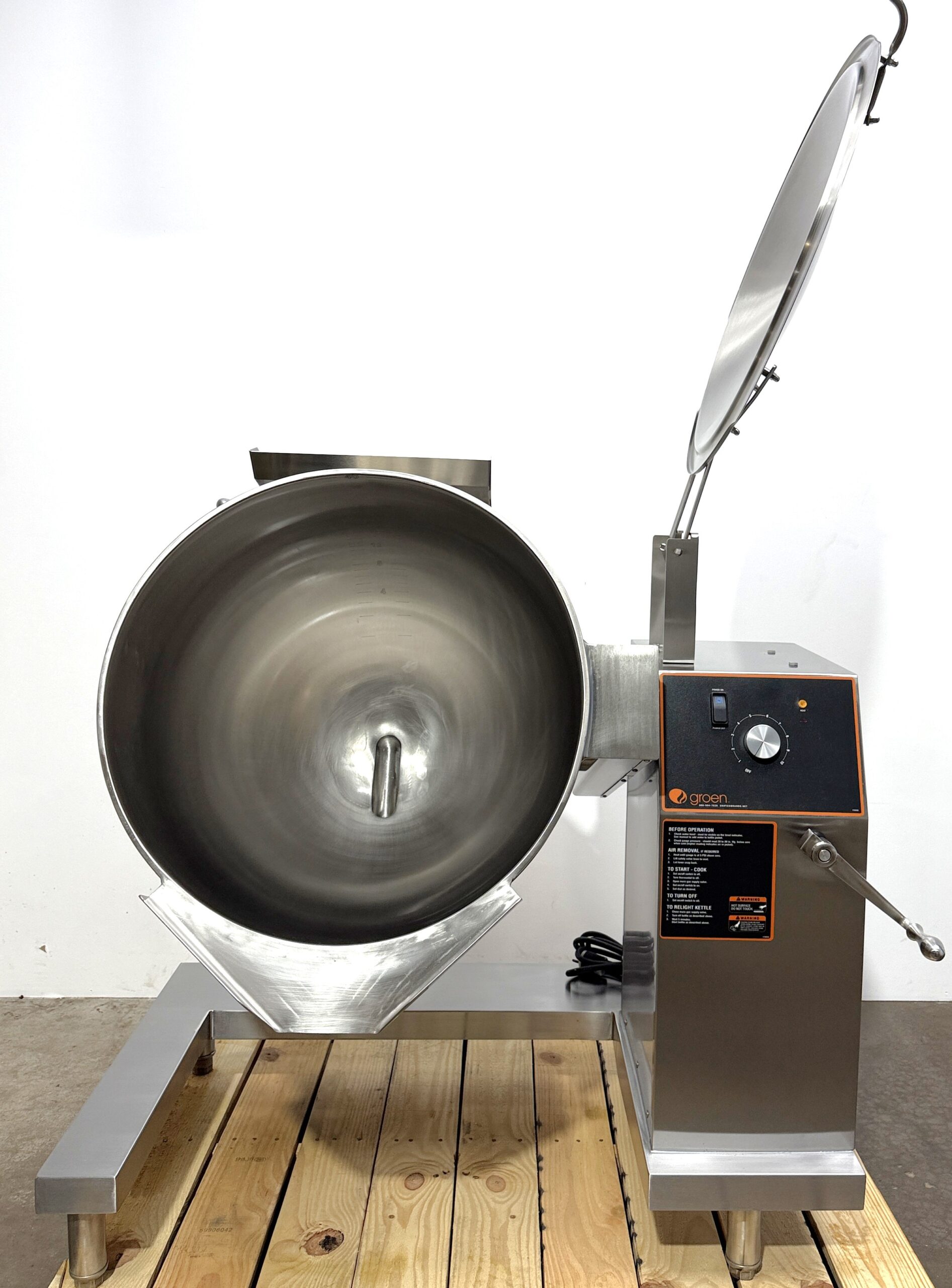 2019 Groen (DHT/1-40C) 40 Gallon, Natural Gas, Tilting Kettle (Refurbished w/WARRANTY) (Copy) - Image 16