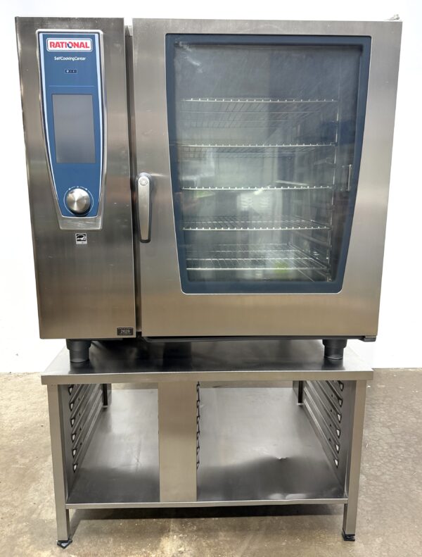 Rational (SCCWE102G) 10 pan/FULL size Natural Gas Combi Oven w/ STAND (Refurbished w/Warranty)