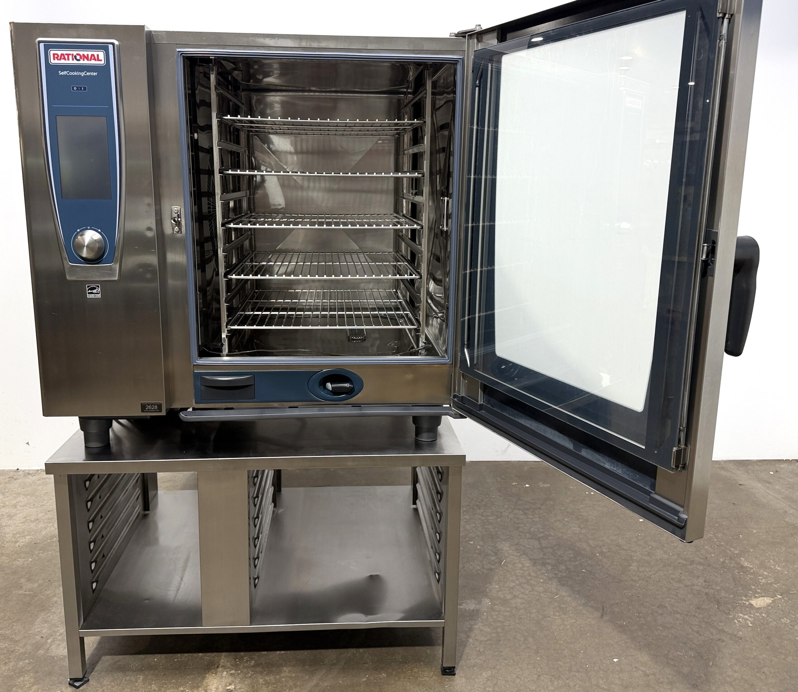 Rational (SCCWE102G) 10 pan/FULL size Natural Gas Combi Oven w/ STAND (Refurbished w/Warranty) - Image 9