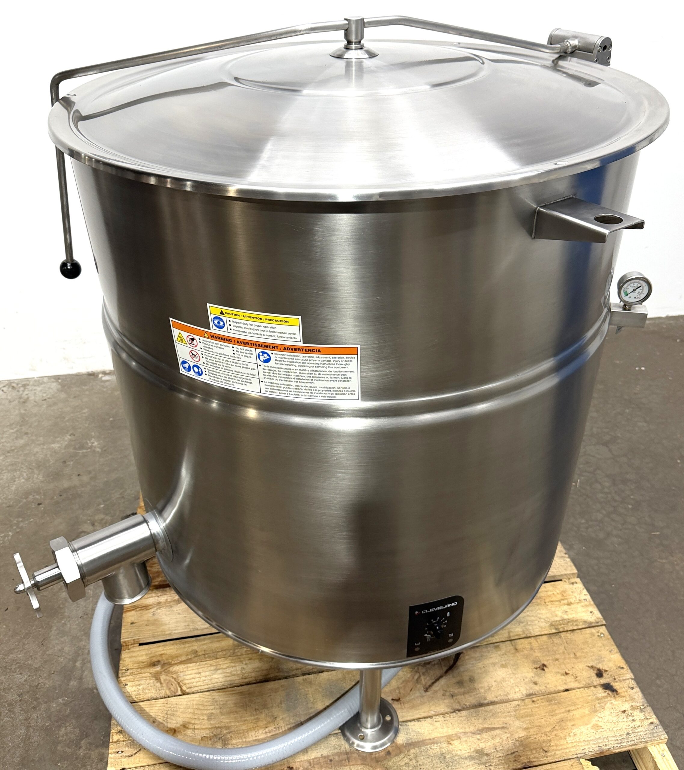 2022 Model, Cleveland KEL-100 (100) Gallon Electric, Kettle (6 Month Warranty) - Image 16
