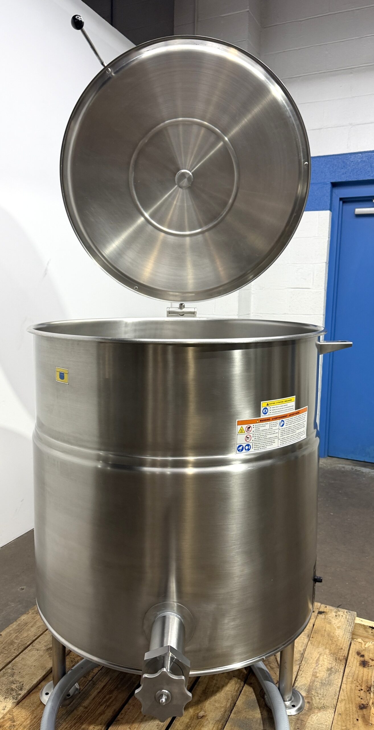2022 Model, Cleveland KEL-100 (100) Gallon Electric, Kettle (6 Month Warranty) - Image 6