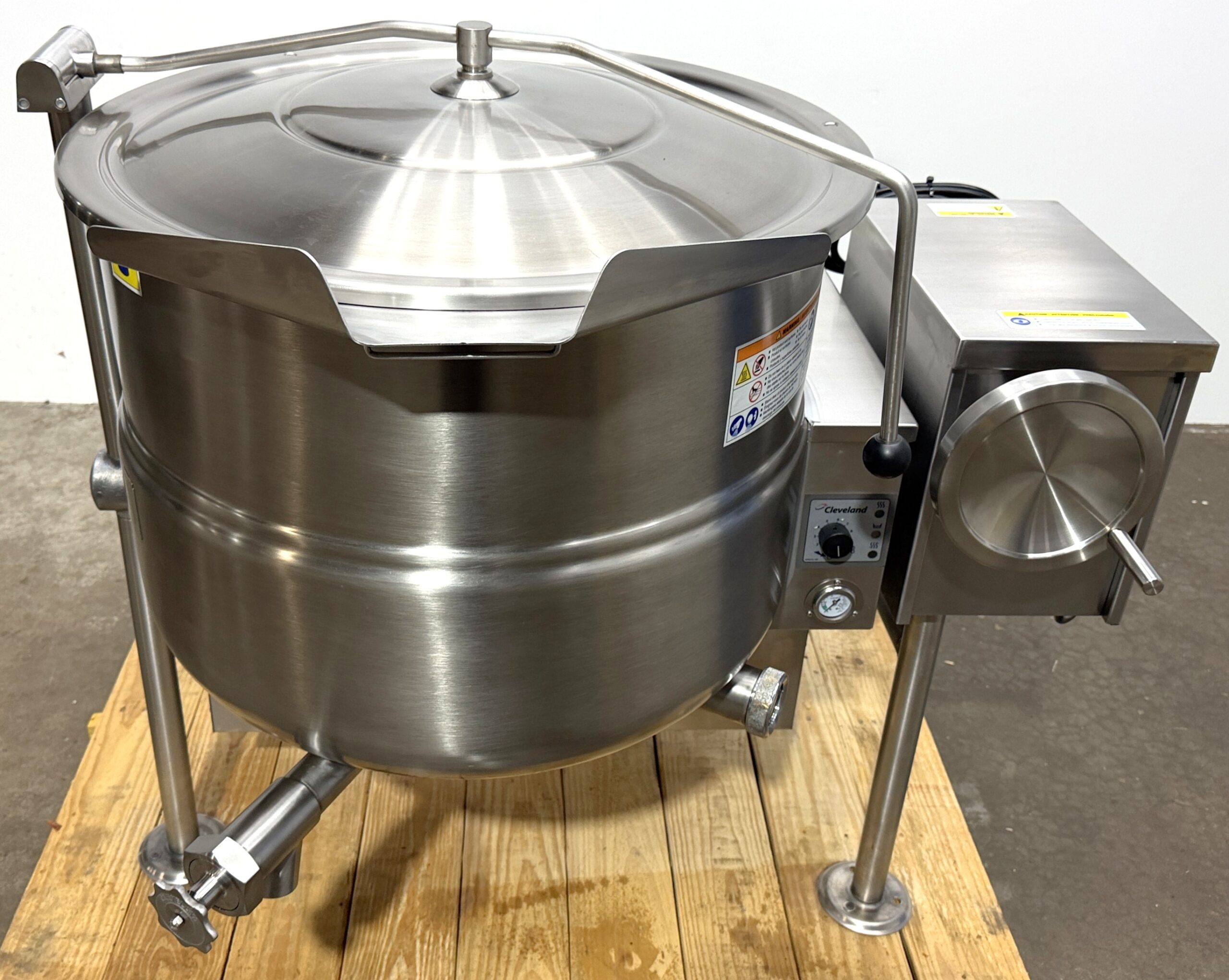 Cleveland KGL-40T (40 GAL ) Nat. Gas, Tilt Kettle (Refurbished w/WARRANTY) - Image 16